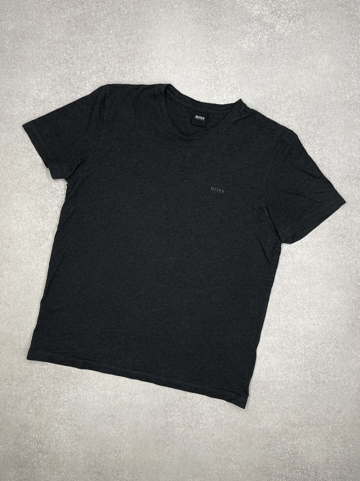 Hugo × Hugo Boss Mens Hugo Boss Grey T Shirt Basic Size S Size US S / EU 44-46 / 1 - 1 Thumbnail
