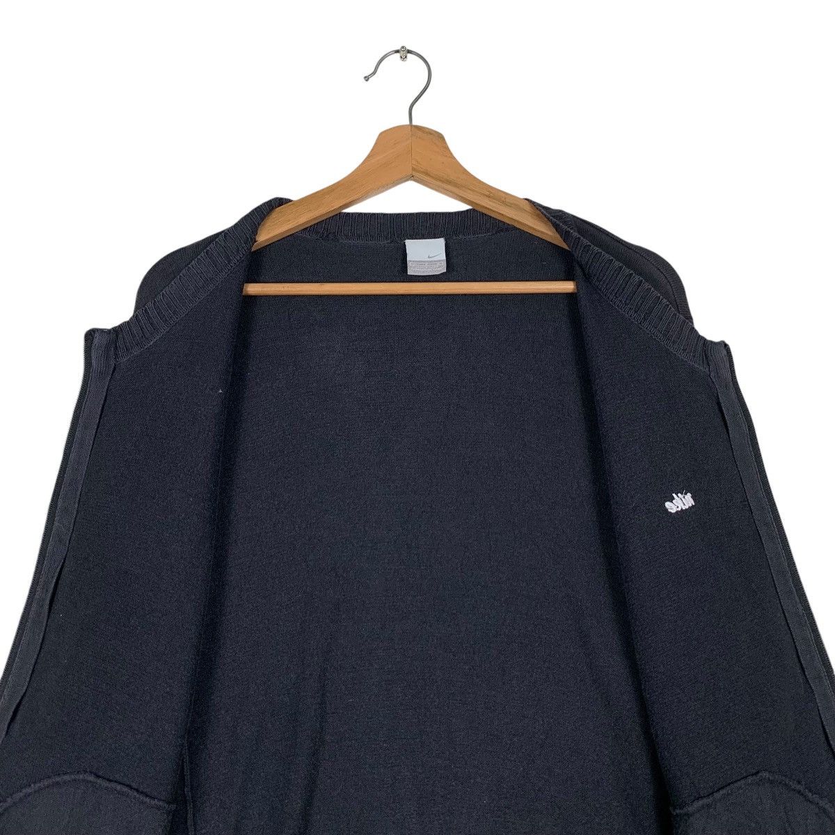 Nike NIKE Embroidery Small Logo Zipper Sweater #1204-C55 Size L / US 10 / IT 46 - 12 Thumbnail