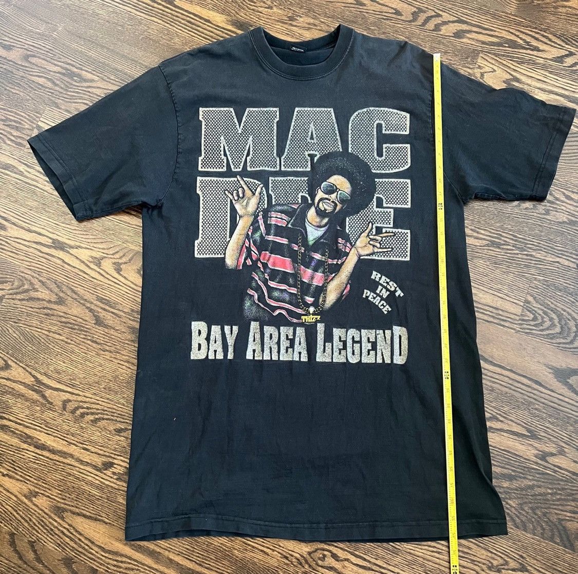 Vintage Vintage 2000s Y2K Mac Dre Bay Area Legend Hip Hop Rap Tee Size US XXL / EU 58 / 5 - 9 Thumbnail