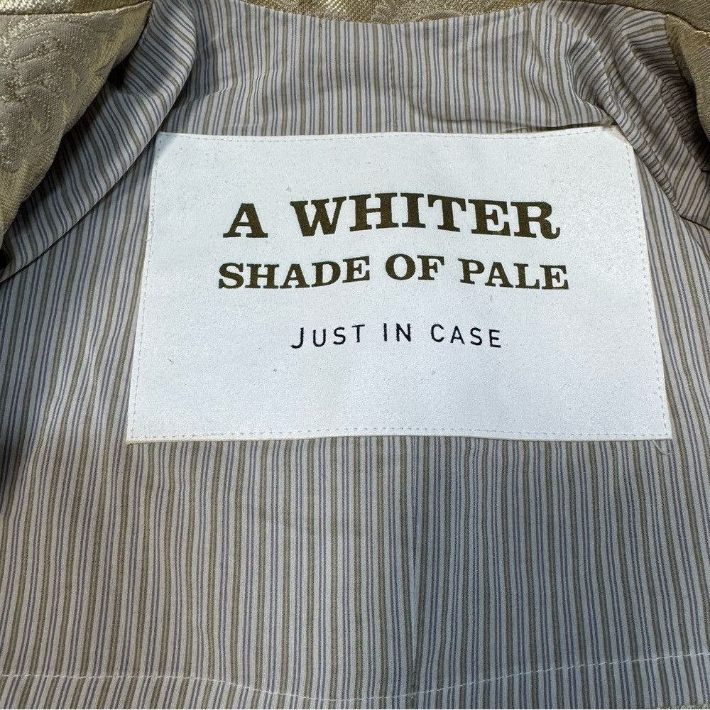 Other Vintage Just in Case A Whiter Shade of Pale Jacquard Gold J Size S / US 4 / IT 40 - 7 Thumbnail