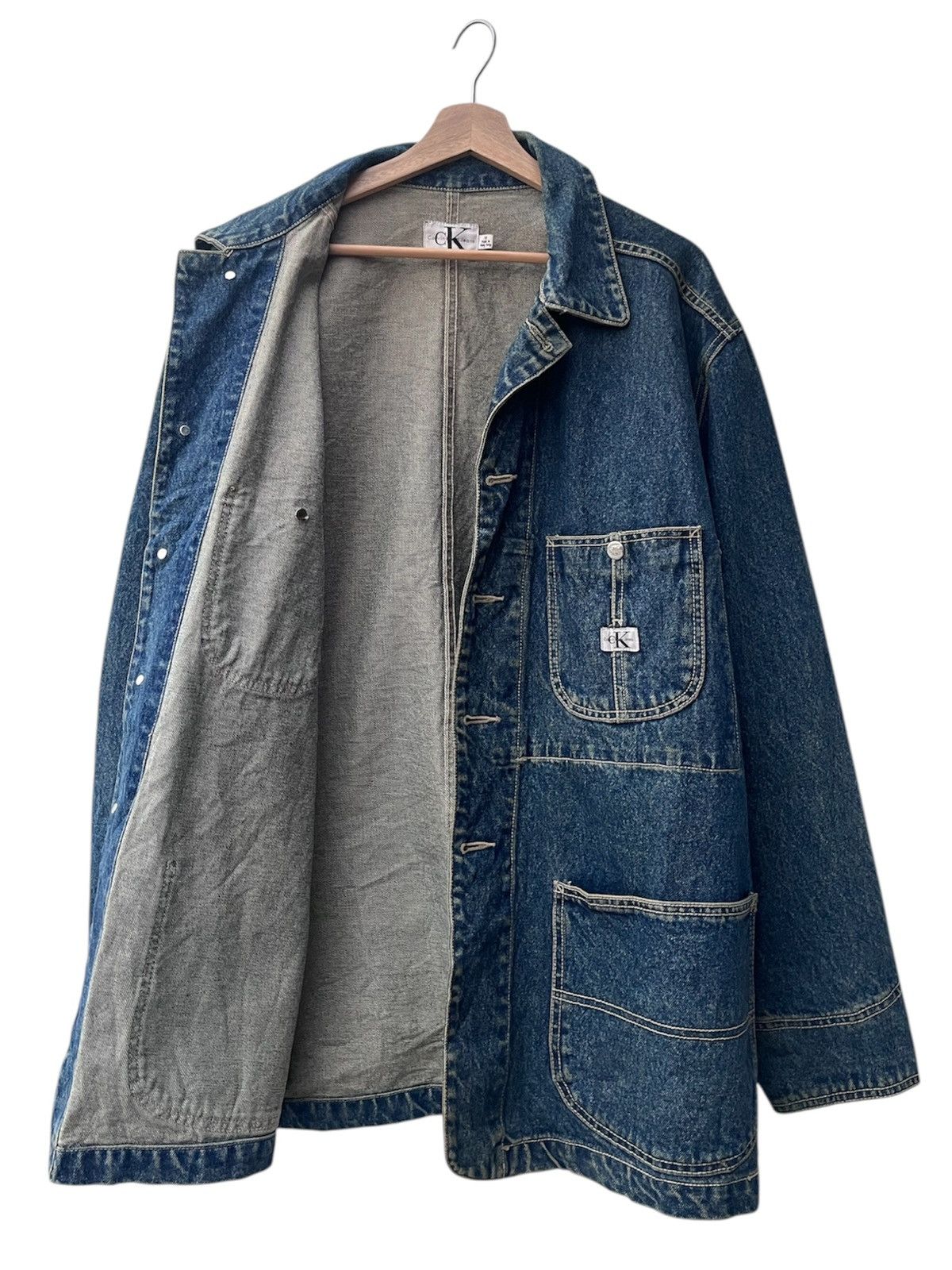 Calvin Klein Vintage Calvin Klein Denim Loco Blouson Jacket Size US M / EU 48-50 / 2 - 3 Thumbnail