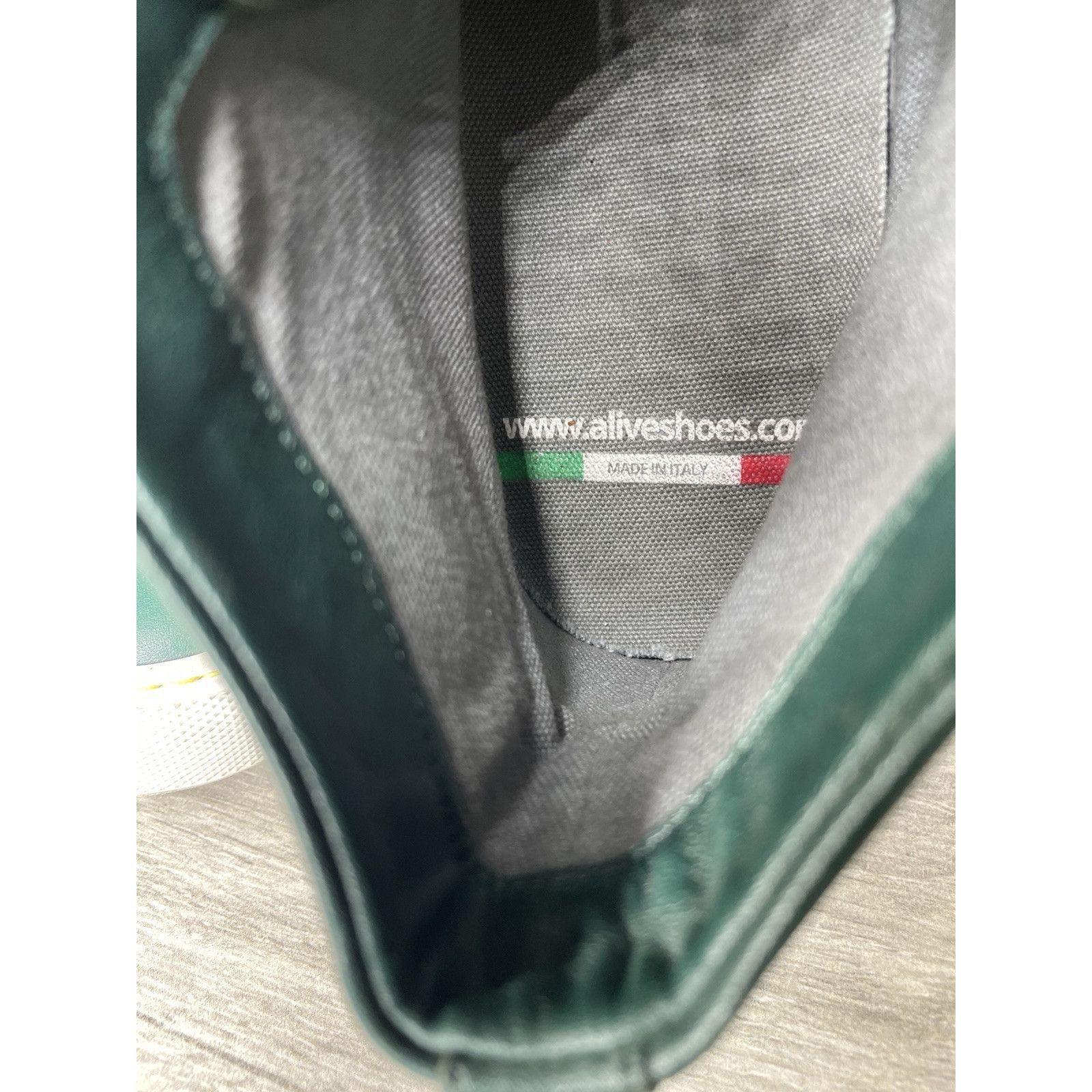 Renzo Cardoni RENZO DERBY Elijah John Yarra (PH) Aevolo Green Leather Yell Size US 9 / IT 39 - 12 Thumbnail