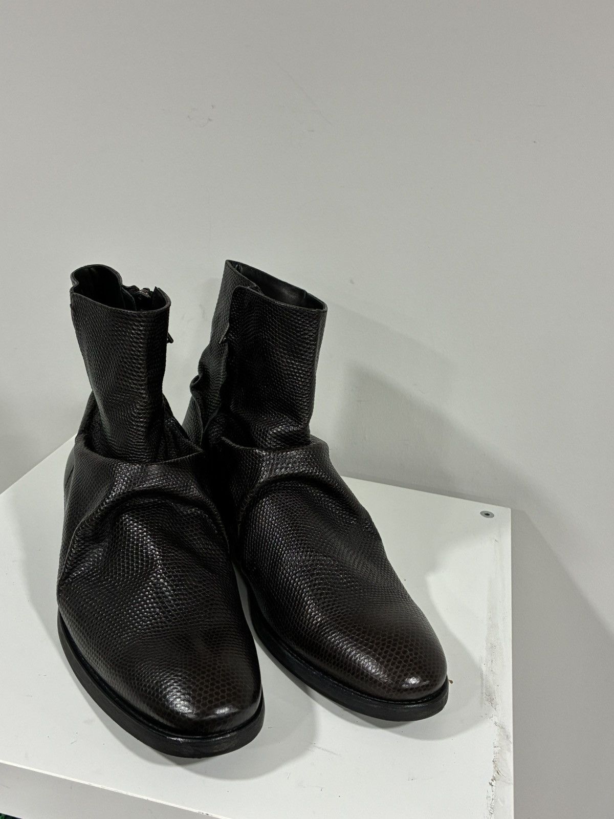 John Varvatos Morrison Sharpei boots Size 11.5 Size US 11.5 / EU 44-45 - 4 Thumbnail