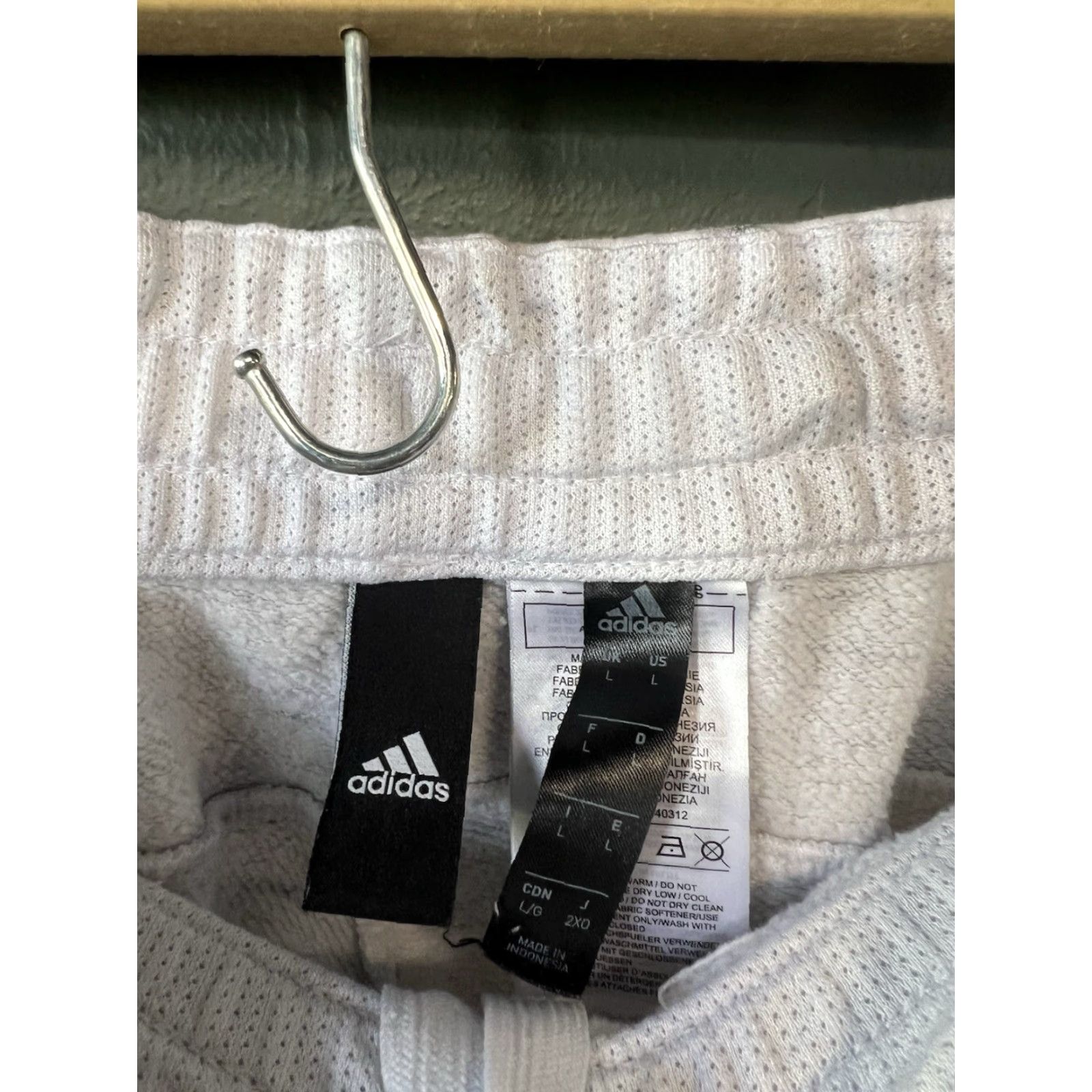 Adidas Adidas Womens Gray Sweatpants Drawstring Pants L Size 36" / US 14 / IT 50 - 3 Thumbnail