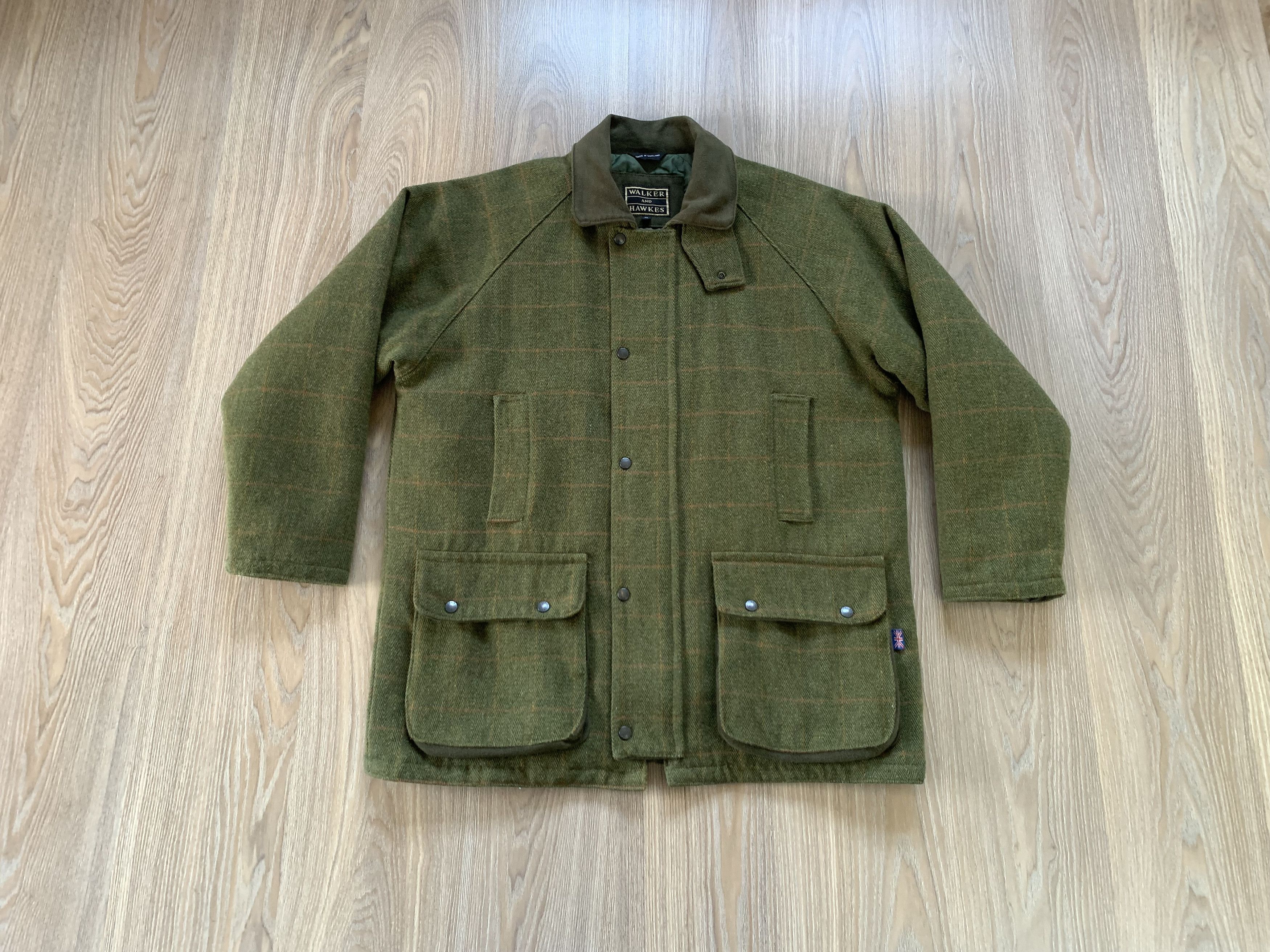 Other Walker and Hawkes Vintage Tweed Wool Hunting Coat Jacket Size US XL / EU 56 / 4 - 11 Thumbnail