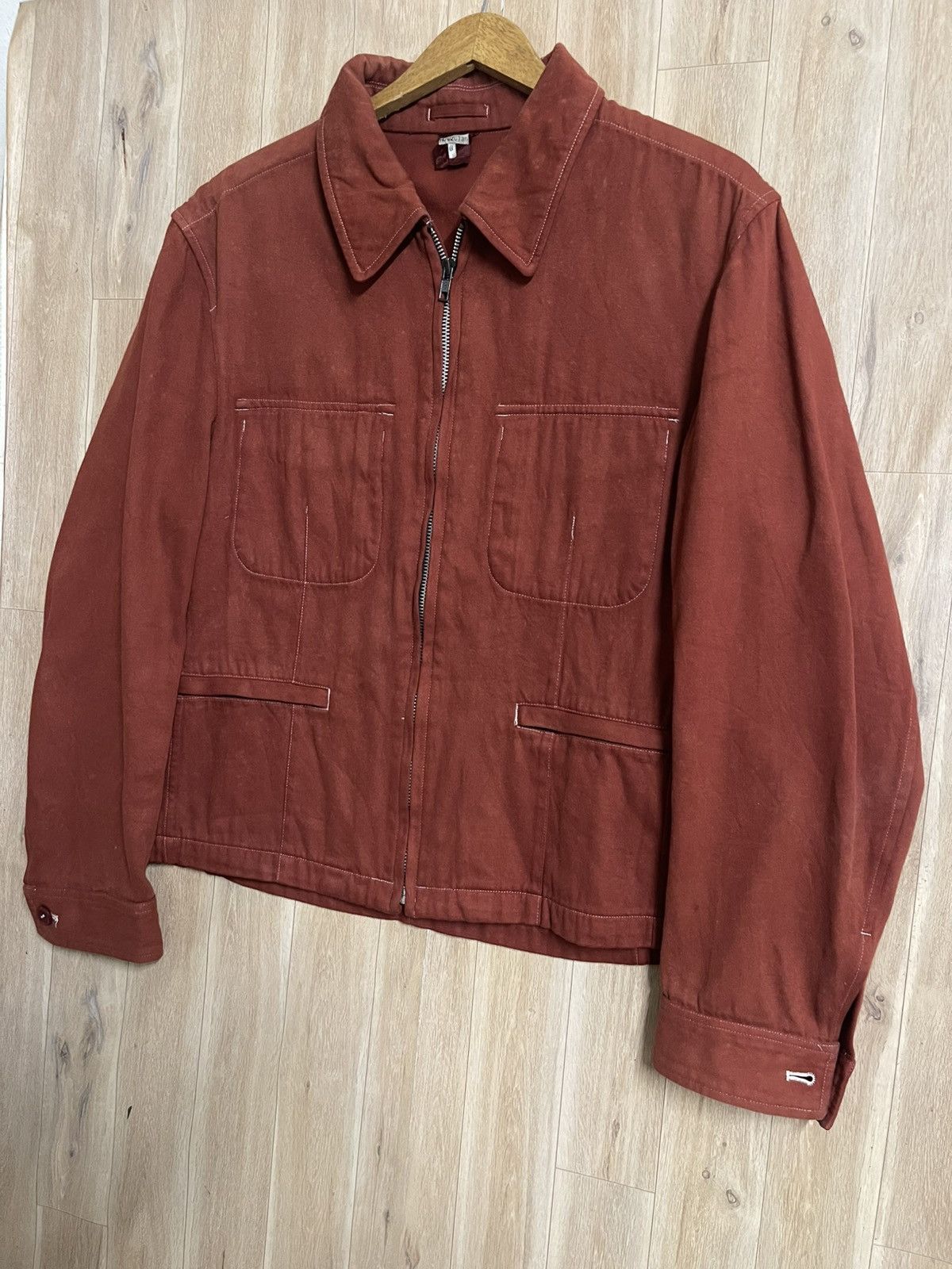 Comme des Garcons Vintage 90’s Comme Des Garcons Biker Jacket Trucker M Size US M / EU 48-50 / 2 - 2 Thumbnail