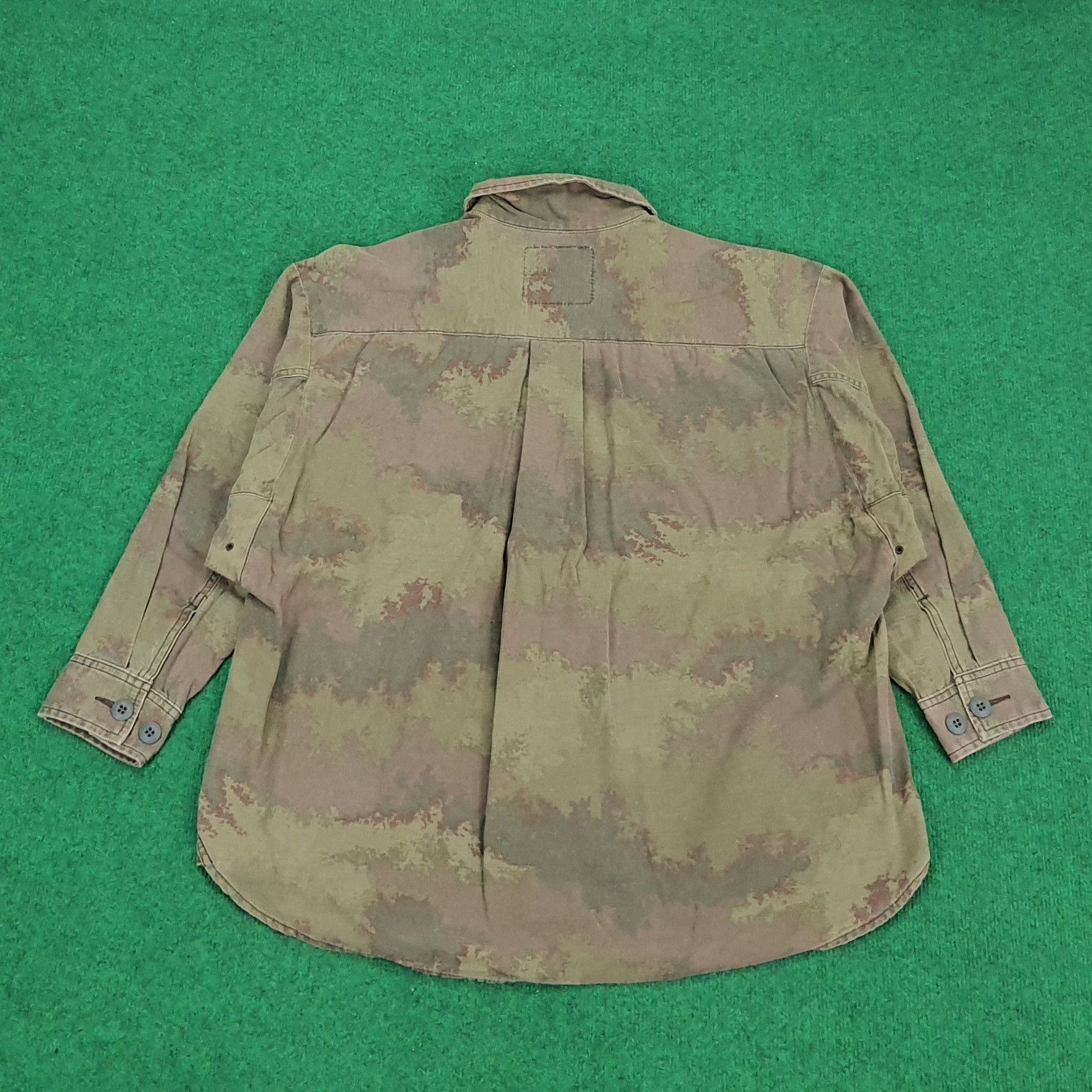 Vintage Vintage RNA Republic Inc. Military Button Up Shirt Size US L / EU 52-54 / 3 - 3 Thumbnail