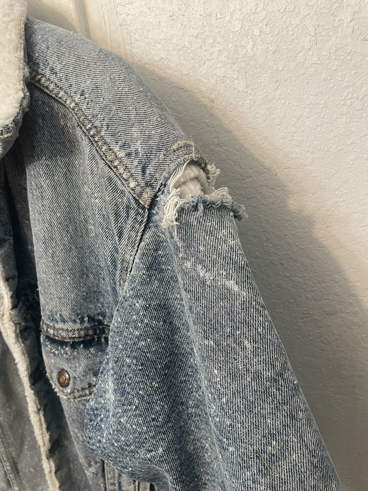 Levi's Vintage Clothing Levis Denim Sherpa Jacket San Francisco Size US S / EU 44-46 / 1 - 8 Thumbnail