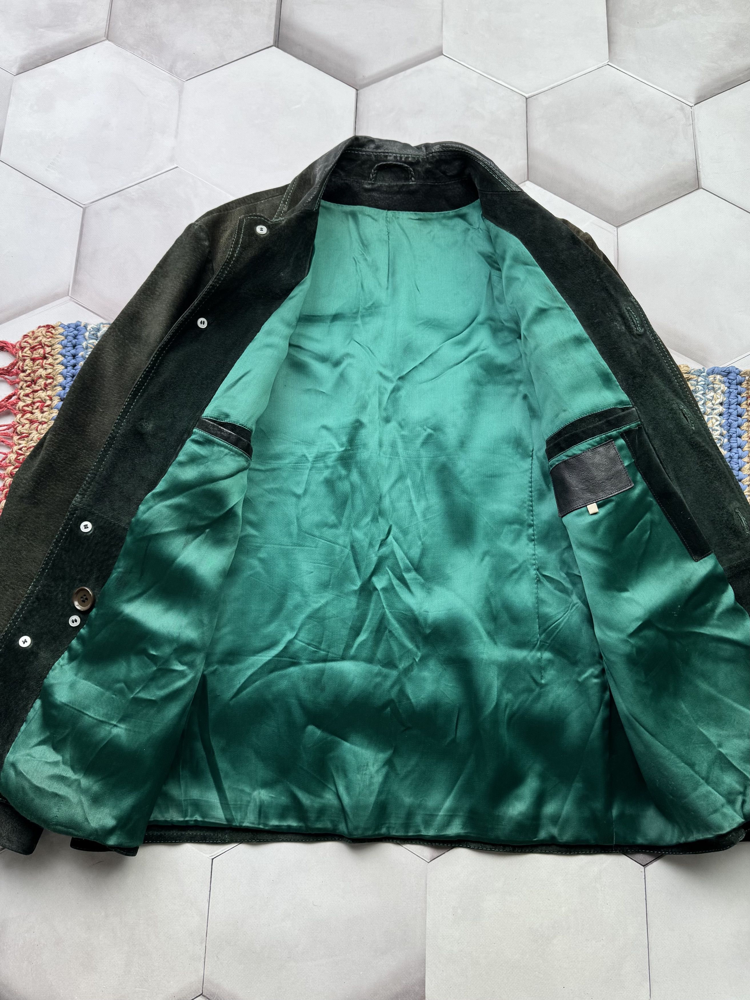 Genuine Leather Vintage Suede Leather Jacket Size US S / EU 44-46 / 1 - 8 Thumbnail