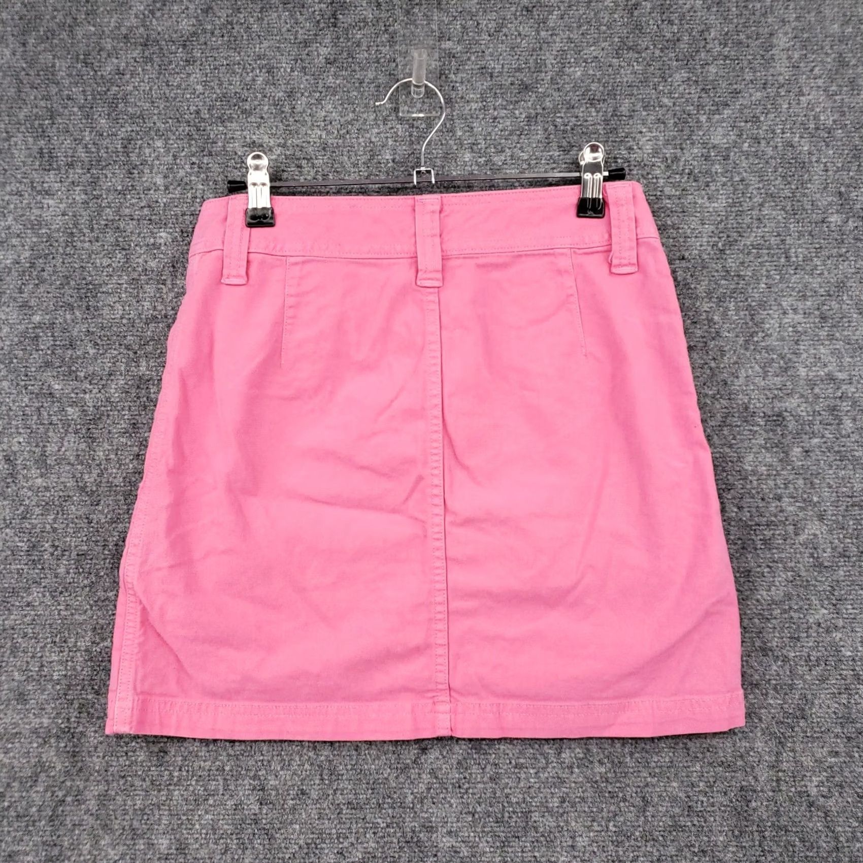 United Colors Of Benetton United Colors of Benetton Skirt Womens Pink Mini Cargo Stretch Casual US 2 38 Size 26" / US 2 / IT 38 - 2 Thumbnail