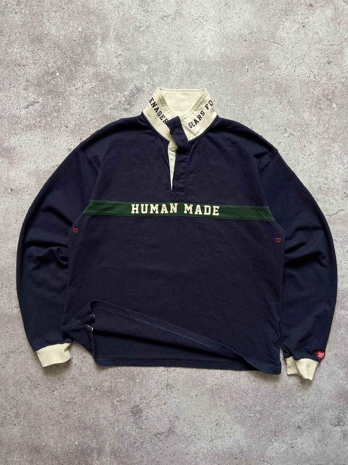 Human Made Human made rugby shirt | Grailed
