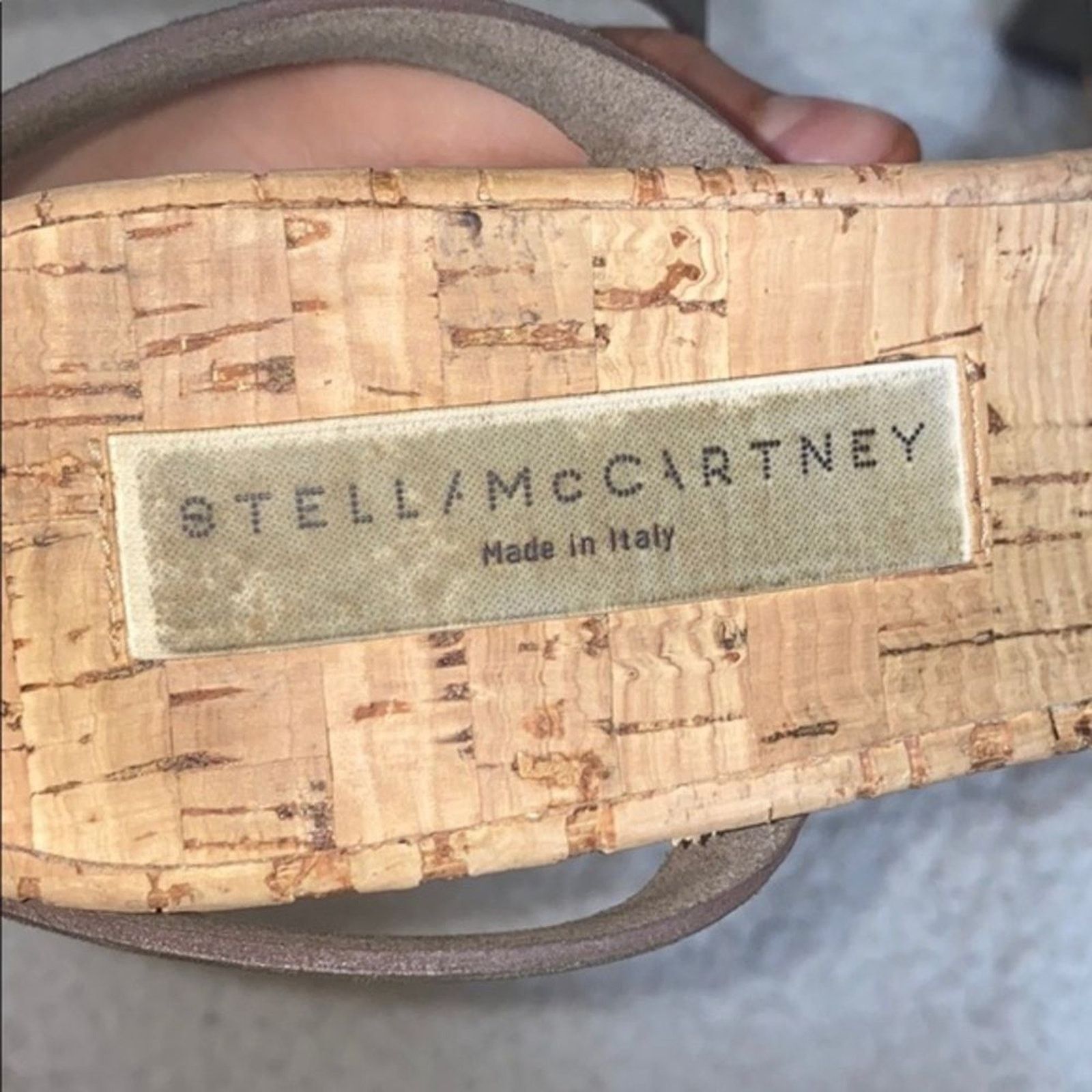 Stella McCartney Stella McCartney Cork Wedge Sandals | Size 39 (US 8.5) Size US 8.5 / IT 38.5 - 7 Thumbnail