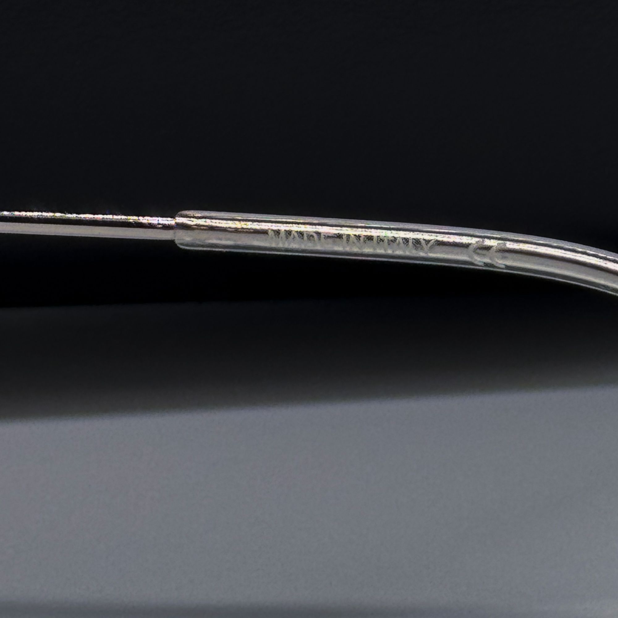 Montblanc NEW MONTBLANC EYEGLASSES MB0076O 006 SILVER MEN EYEWEAR Size ONE SIZE - 8 Thumbnail
