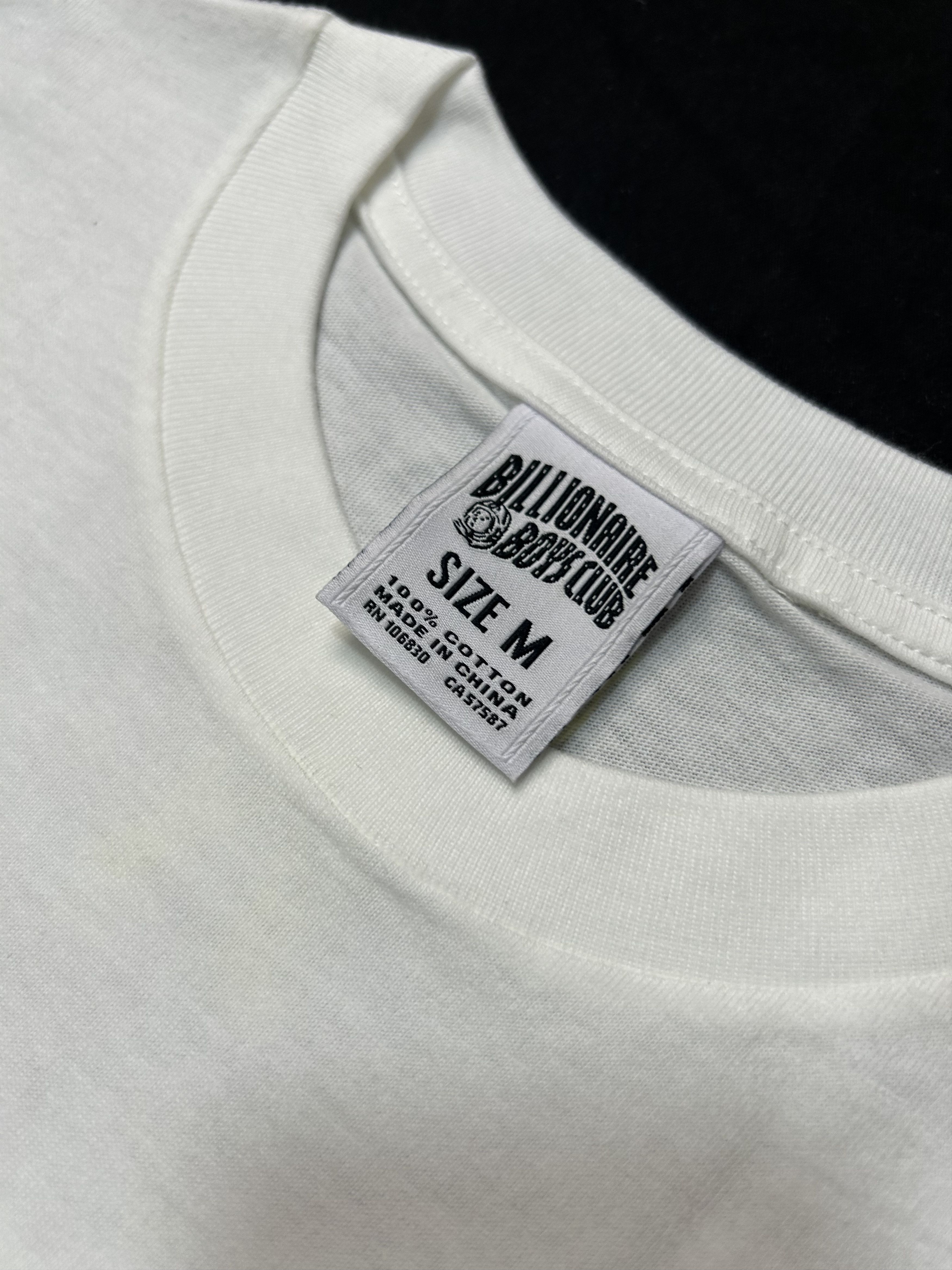 Billionaire Boys Club Rare Billionaire Boys Club BBC Pirates Print White T-Shirt M Size US M / EU 48-50 / 2 - 2 Thumbnail