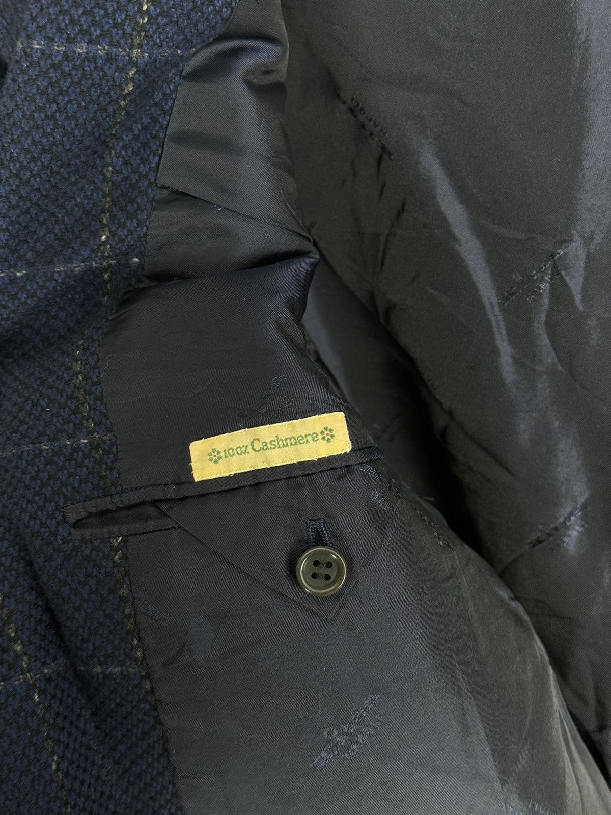 Kiton Kiton Napoli Trois Pommes Blazer 100% Cashmere Blazer Jacket Size 52R - 19 Thumbnail