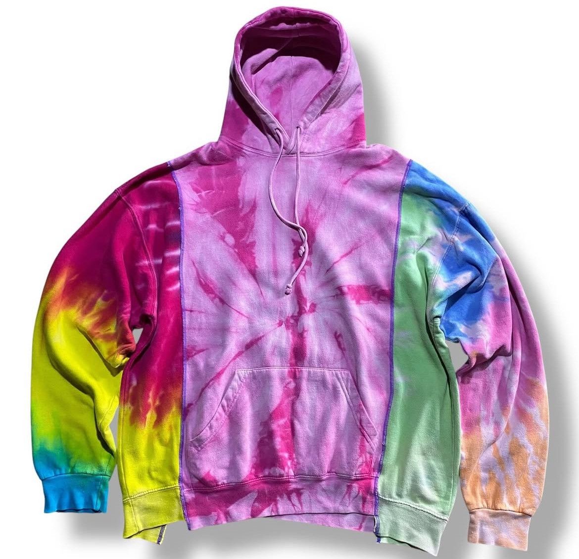 Needles Rebuild by Needles 5 Cut Tiedye Hoddie Size US XL / EU 56 / 4 - 1 Thumbnail