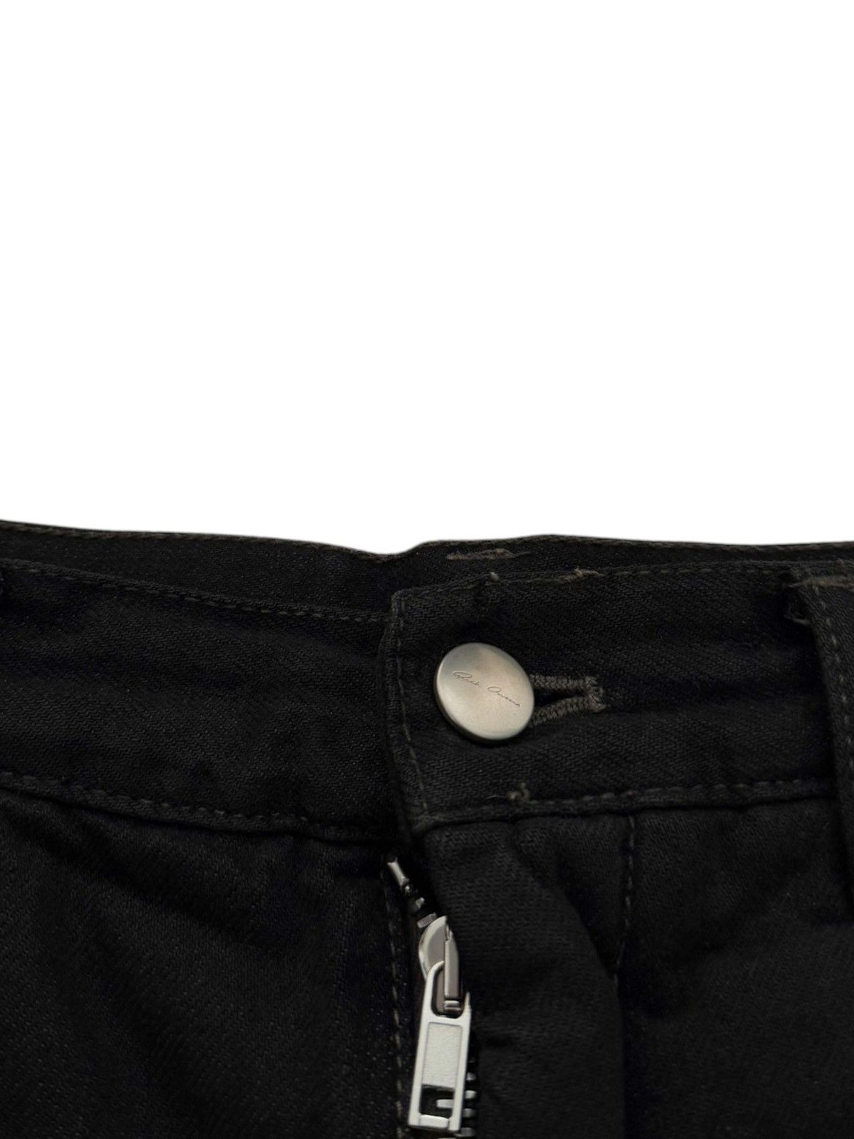 Rick Owens Slivered Skirt Denim Mud Short Size US 32 / EU 48 - 5 Thumbnail