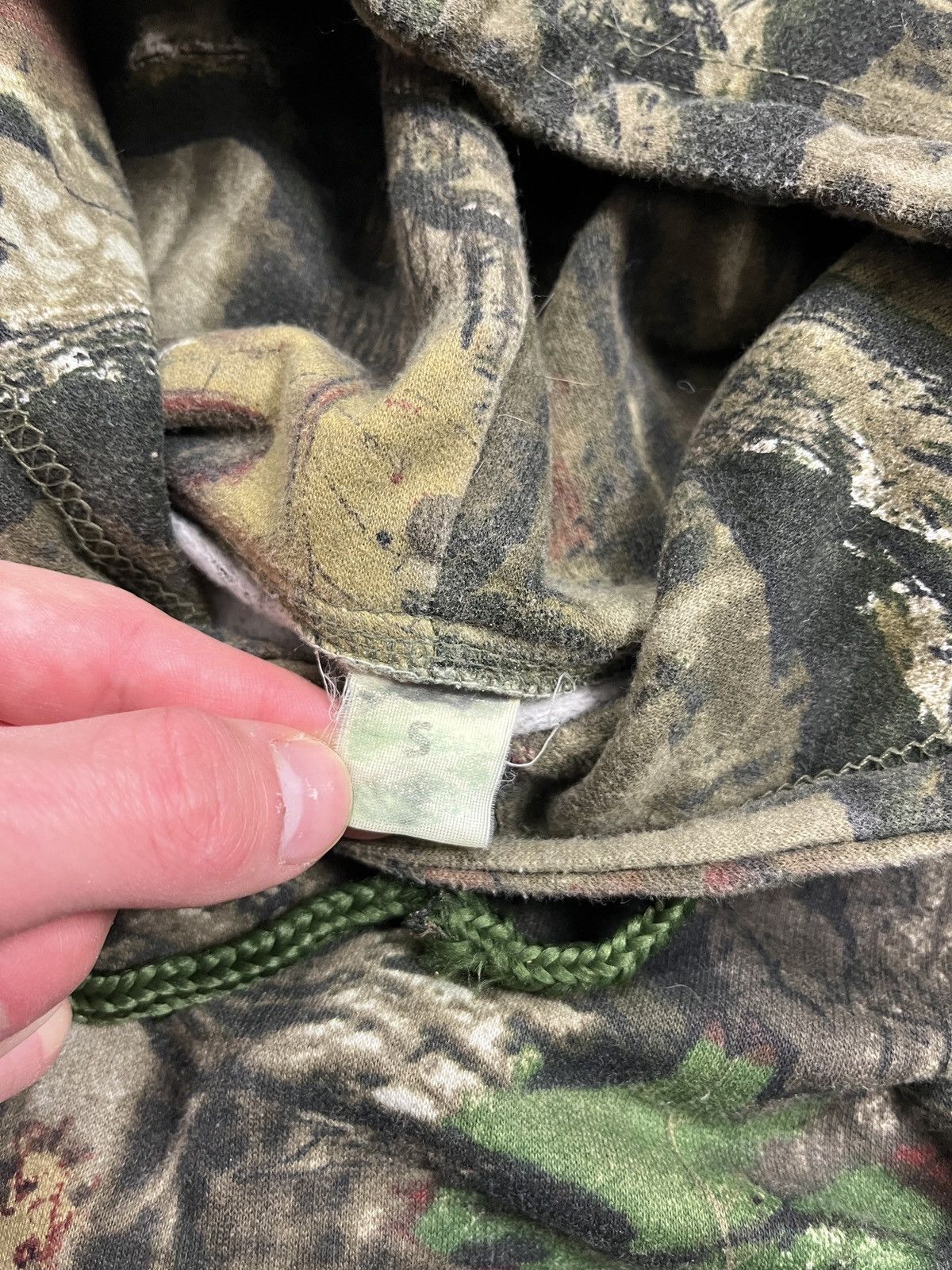 Realtree × Vintage Crazy Vintage Y2k Realtree Hoodie Camo Overprint Rare Hype Size US S / EU 44-46 / 1 - 9 Thumbnail