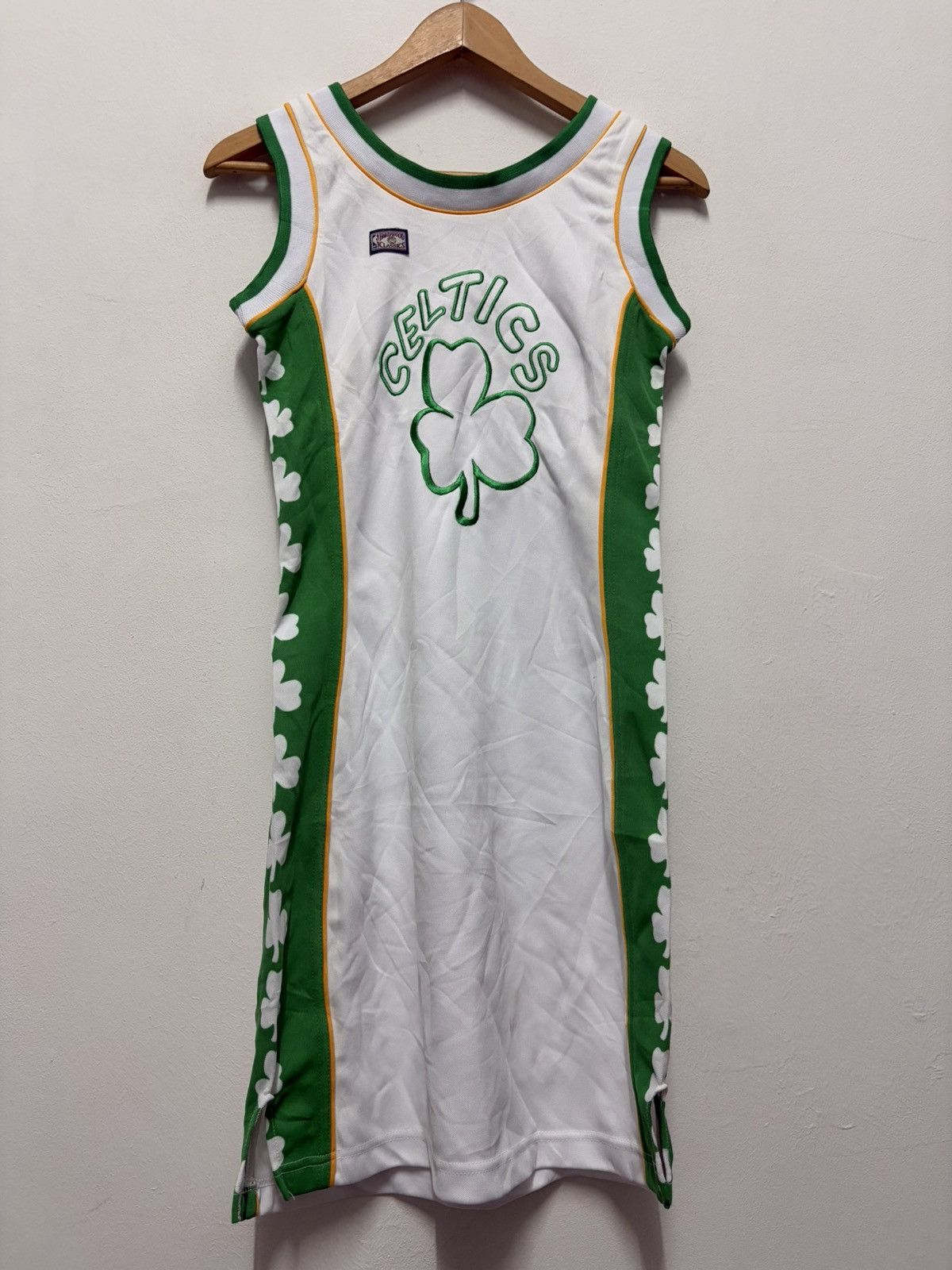 celtics jersey dress Vintage – Empress Vintage this dress will highlight her blossoming fandom Basketball Jersey Boston Celtics Jersey
