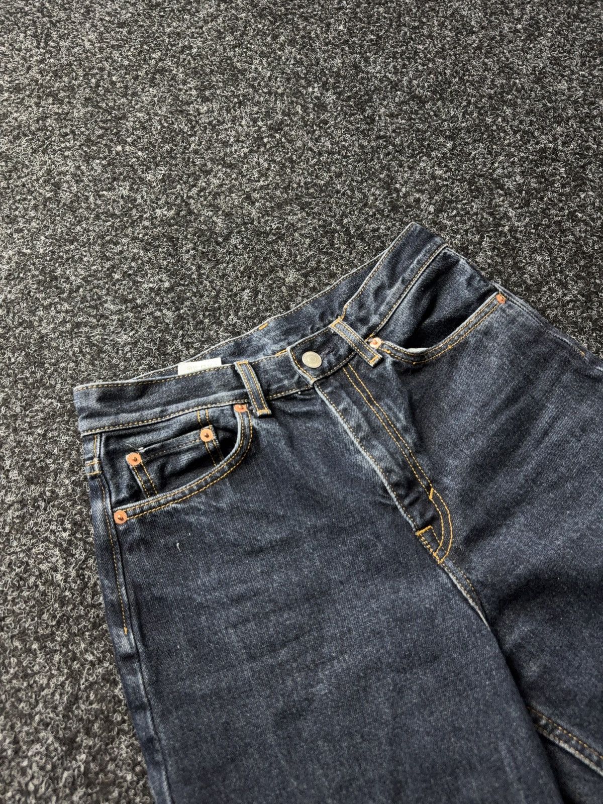 Cos Luxury 00s COS Straight Dark Wash Jeans Size 25 Minimalist Size 25" / US 0 / IT 36 - 6 Thumbnail