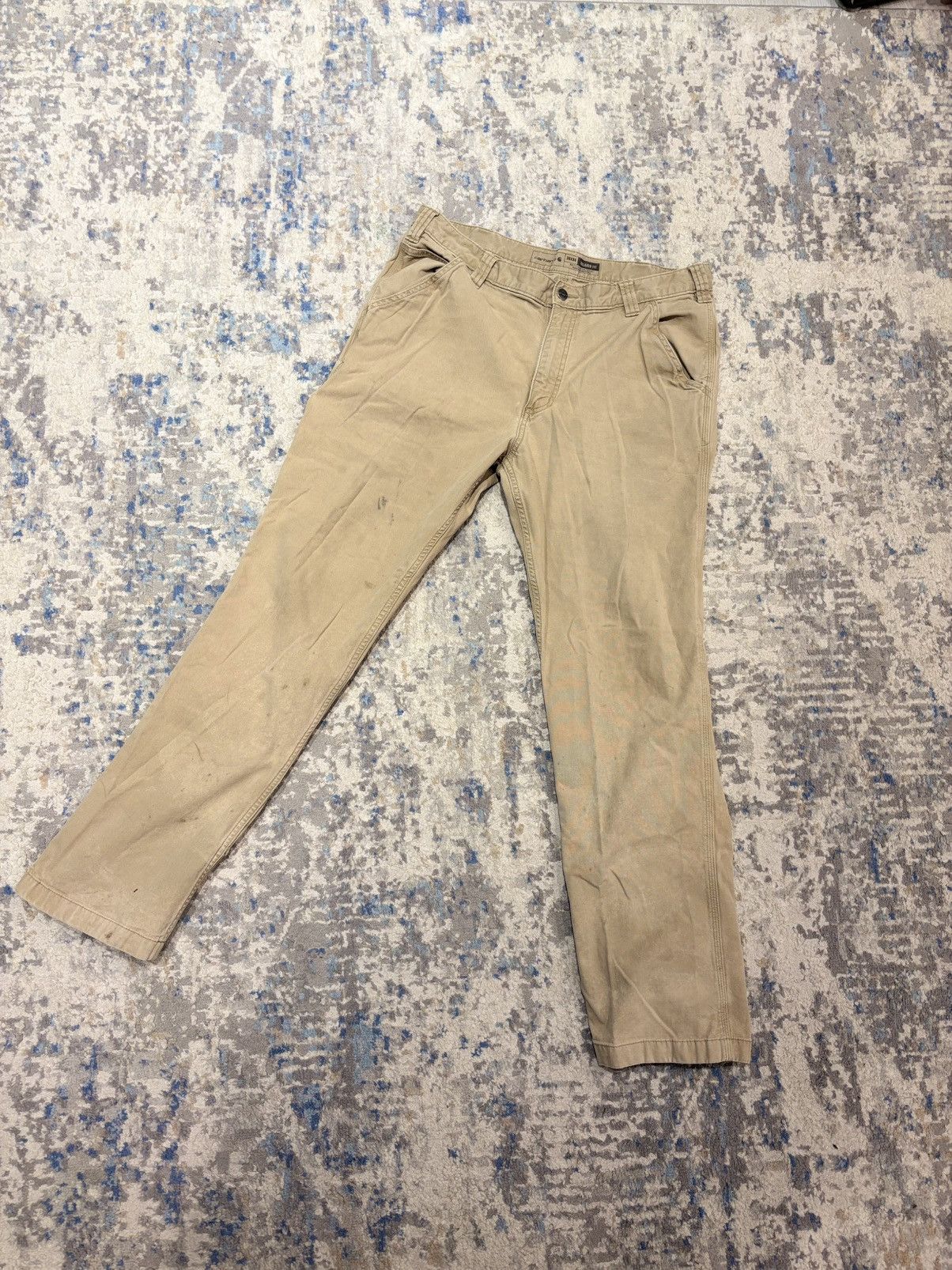 Carhartt Distressed carhartt workwear pants Size US 34 / EU 50 - 4 Thumbnail