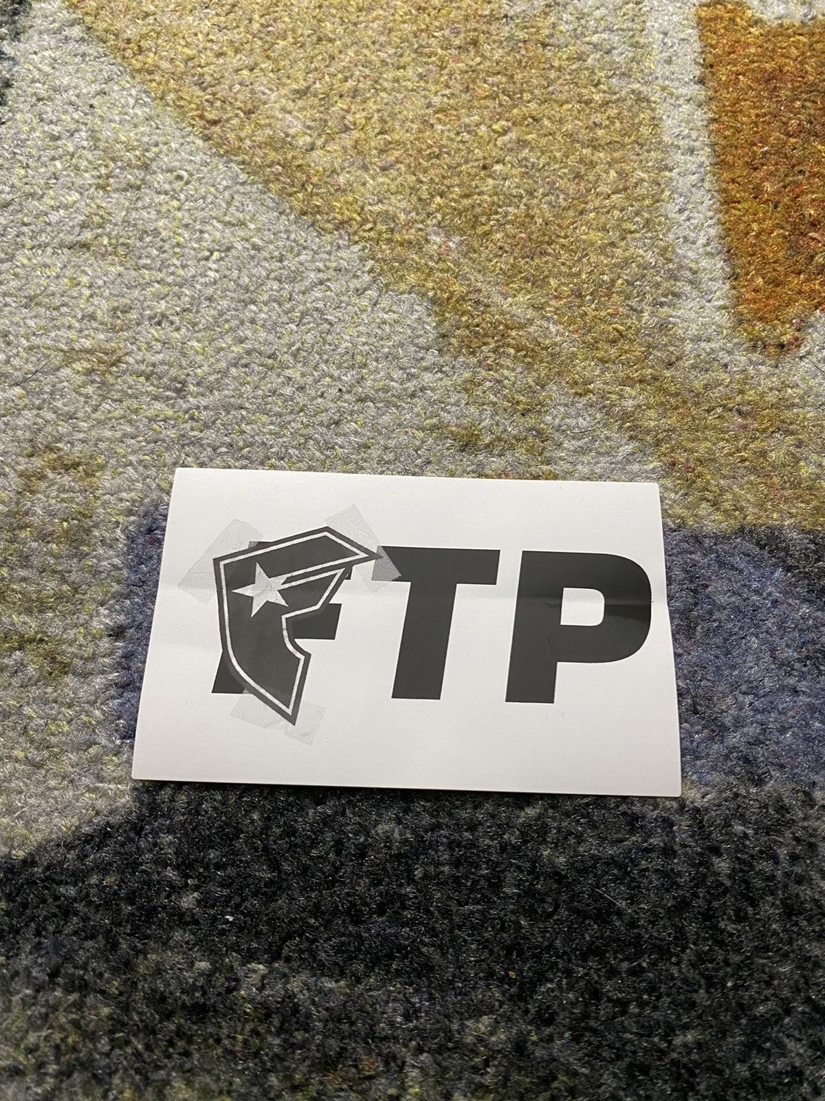 Fuck The Population FTP Logo Sticker (2025) Size ONE SIZE - 1 Preview