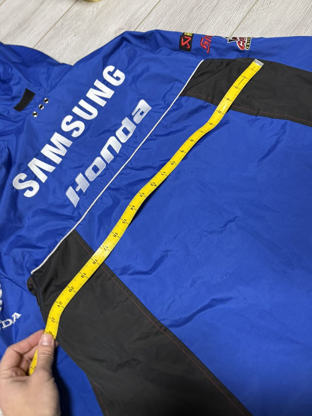 Honda Honda Samsung vintage big logo jacket zip hood Size US M / EU 48-50 / 2 - 15 Thumbnail
