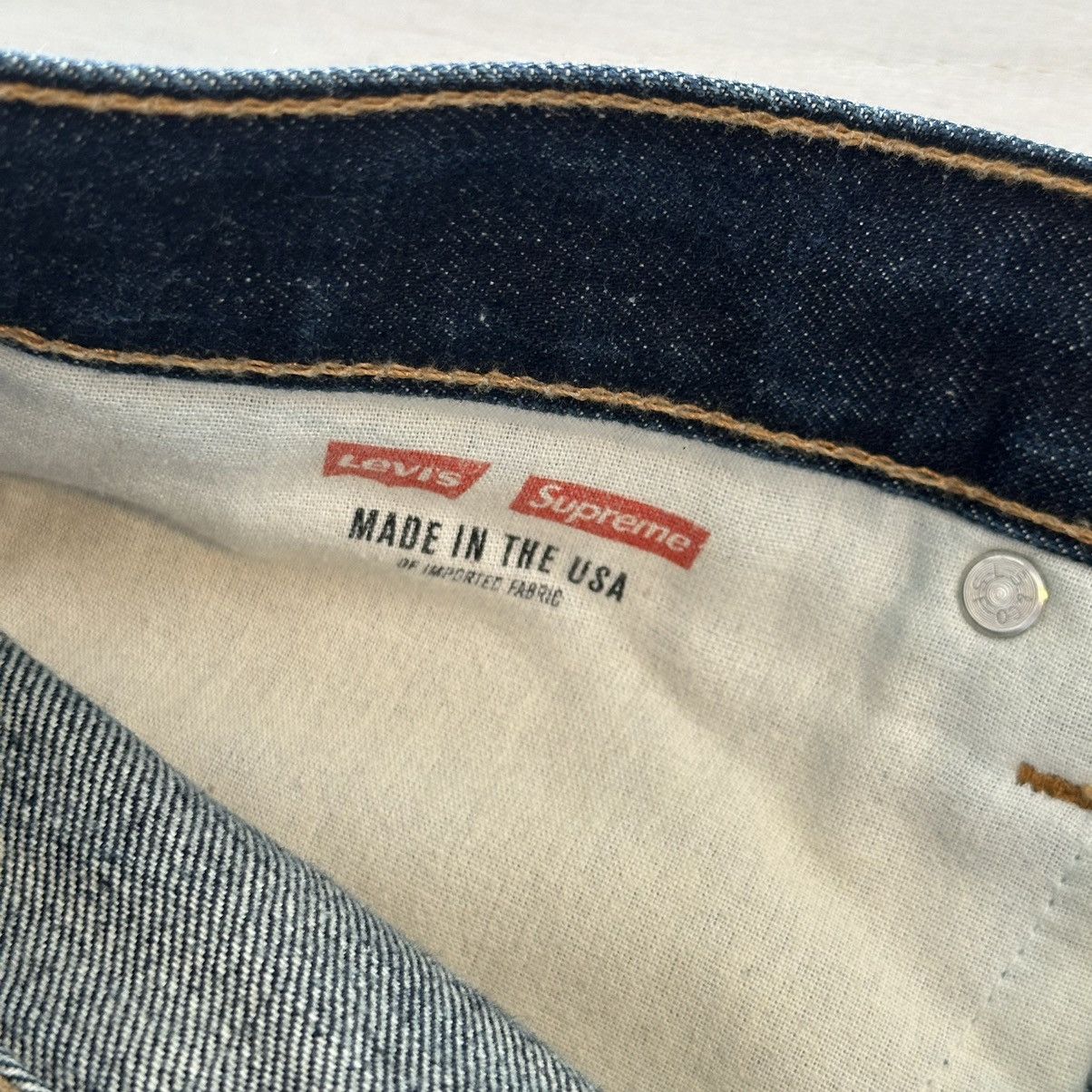 Levi's 2011 SUPREME X LEVIS FW11 505 cropped denim shorts pharrell Size US 32 / EU 48 - 11 Thumbnail