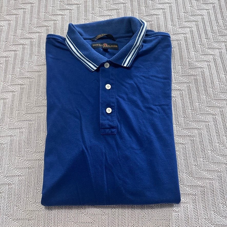 Tommy Hilfiger Tommy Hilfiger royal blue polo size M Size US M / EU 48-50 / 2 - 1 Thumbnail