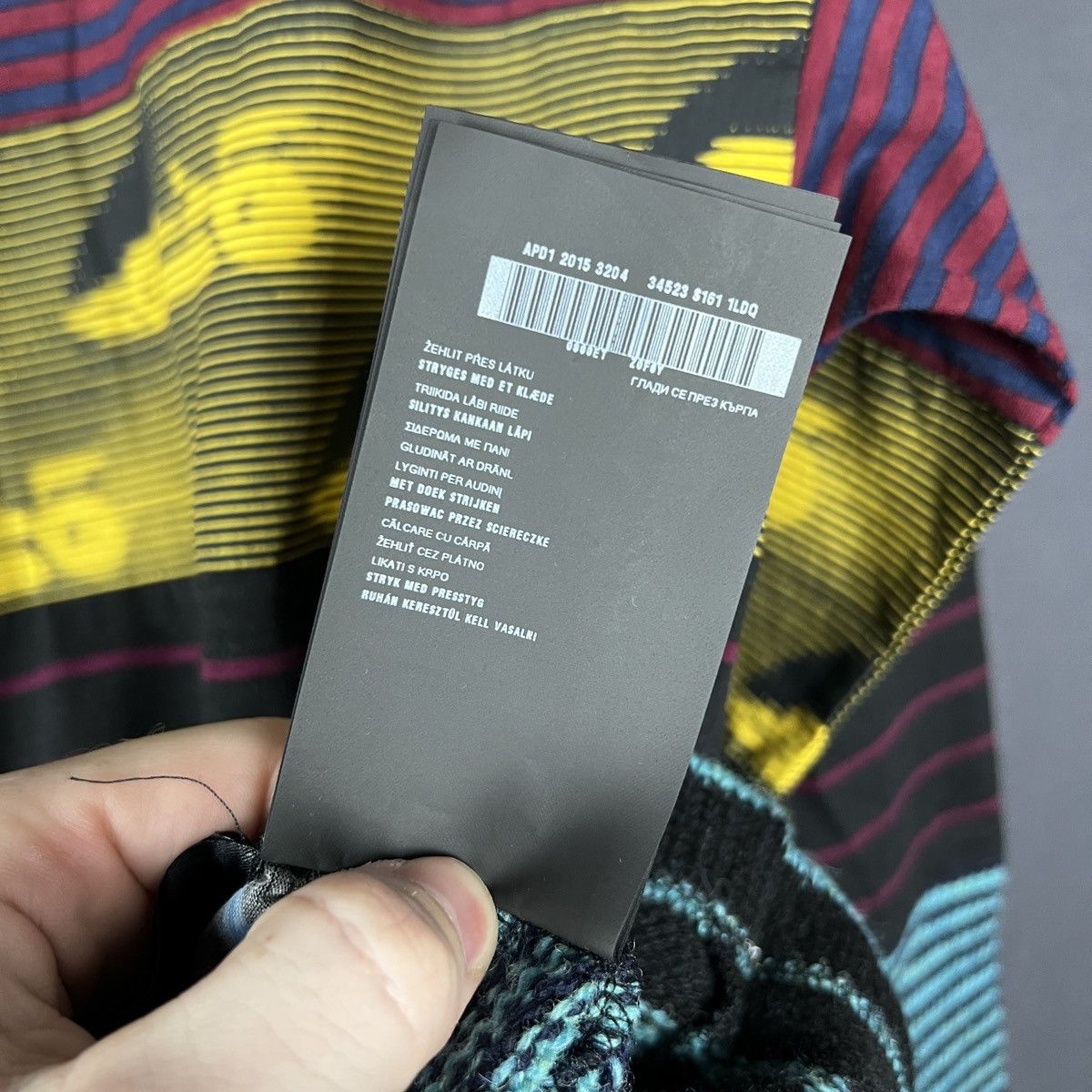 Prada Prada Multi-Fabric Striped Graphic women’s Long Sleeve S Size S / US 4 / IT 40 - 8 Thumbnail