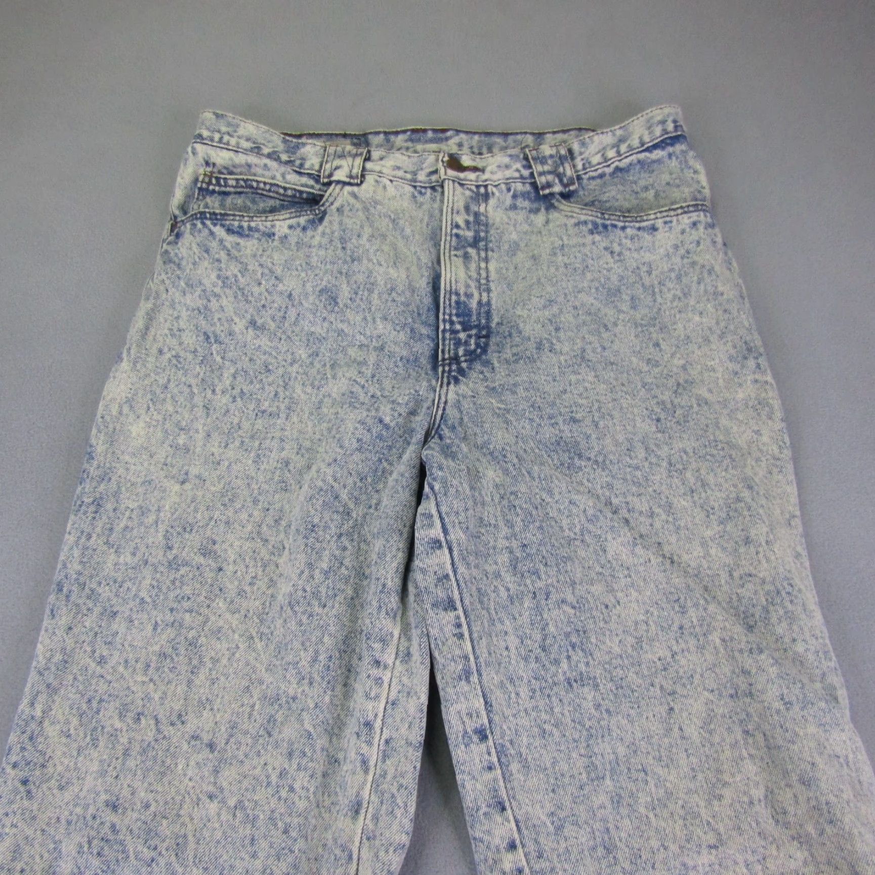 Vintage VINTAGE Rocky Mountain Jeans 34x34 Blue Denim Bareback Horse Riding Womens Size 24" / US 00 / IT 34 - 2 Thumbnail