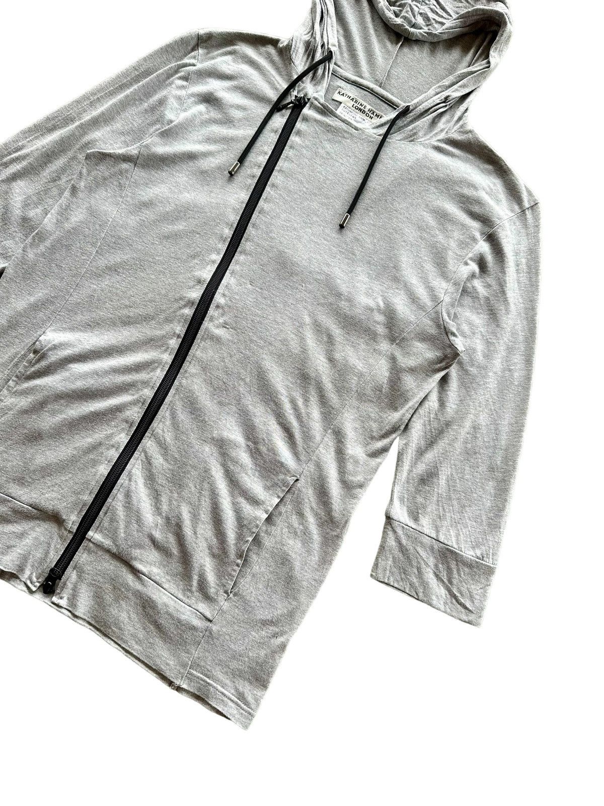 Katharine Hamnett London Khatarine Hamnett London Cut Sewn Hoodie Size US S / EU 44-46 / 1 - 3 Thumbnail