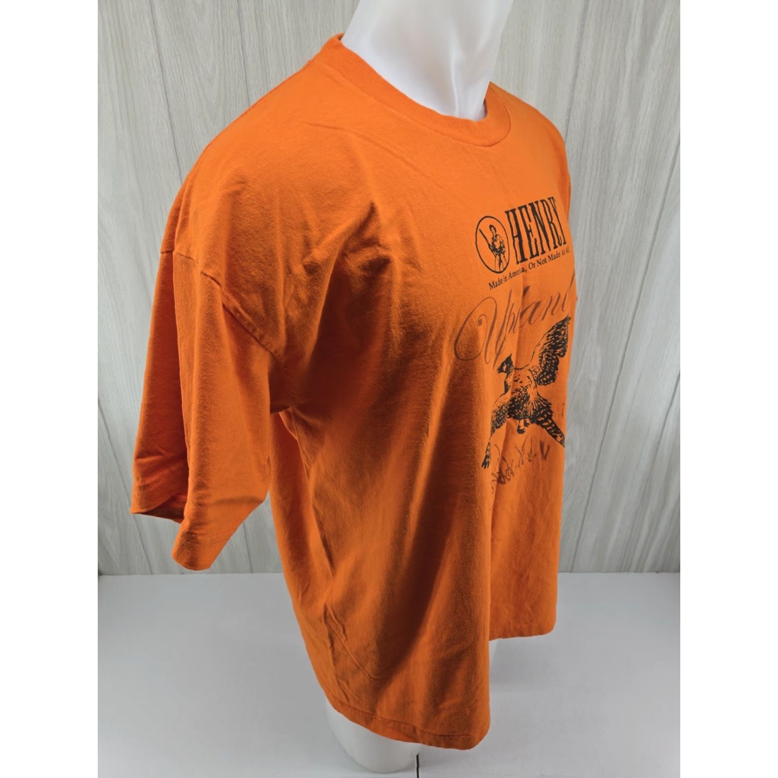 Vintage VINTAGE Bayside Henry Rifles Men’s Shirt 2XL Hunting Orange Shirt Mens 2XL Orange Hunting 90s Theme Team Jersey? Size US XXL / EU 58 / 5 - 7 Thumbnail