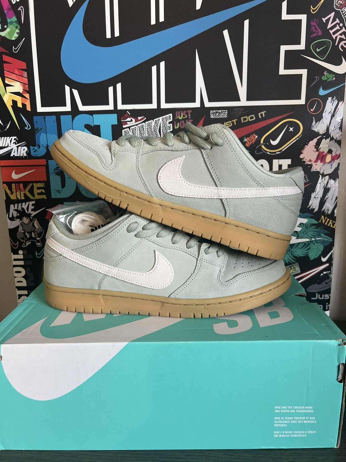 Nike Nike SB Dunk Low Pro ‘Horizon Green’ Size US 8.5 / EU 41-42 - 2 Thumbnail