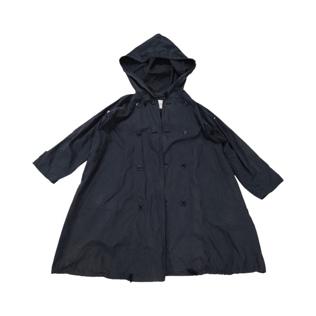 Issey Miyake i.S Sunao Kuwahara Double Breasted Grim Reaper Parka Jacket Size US M / EU 48-50 / 2 - 2 Thumbnail