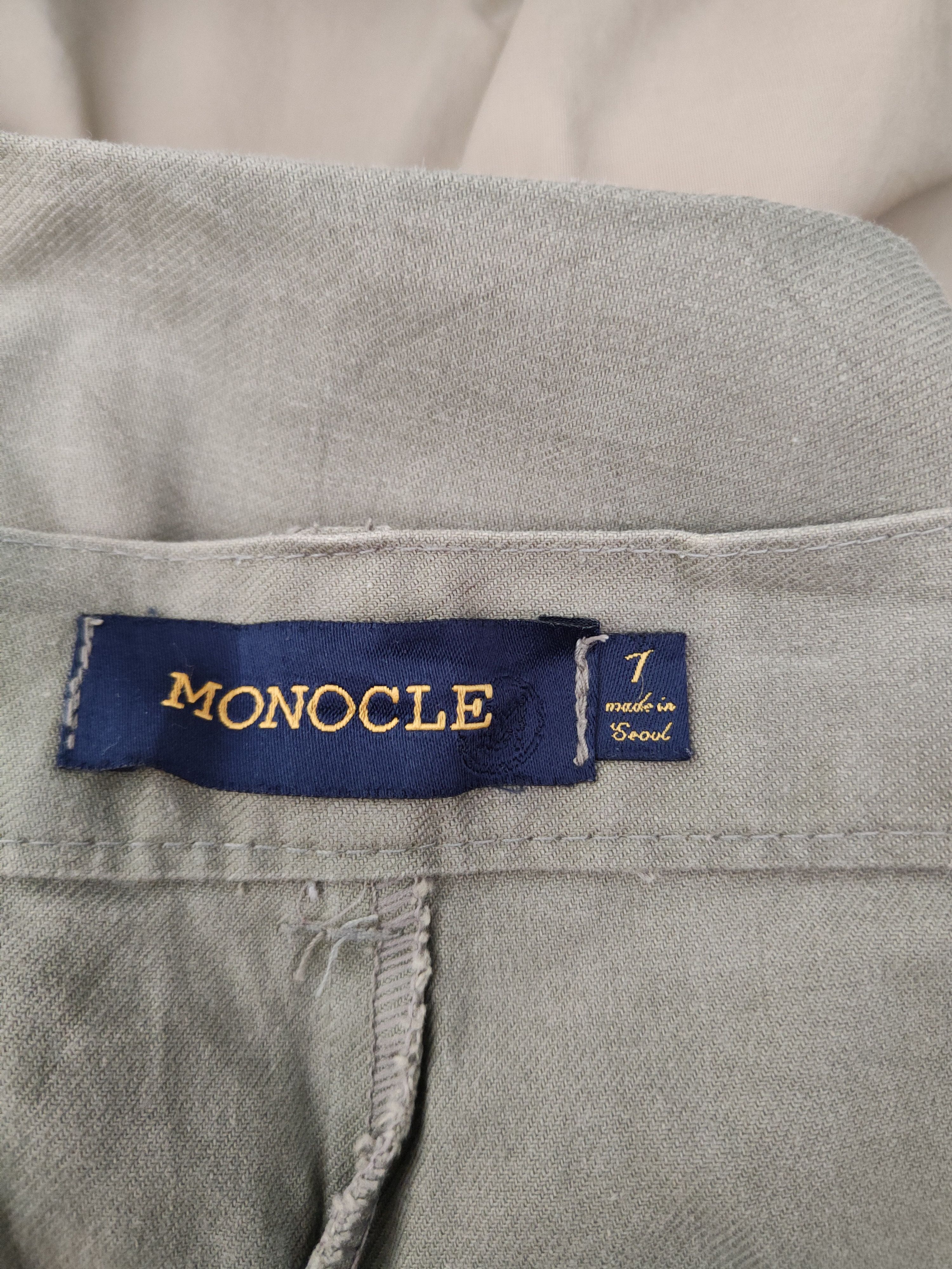 Monocle DL Monocle Green Faded Multipocket Tactical Cargo Pants #183 Size 29" - 13 Thumbnail