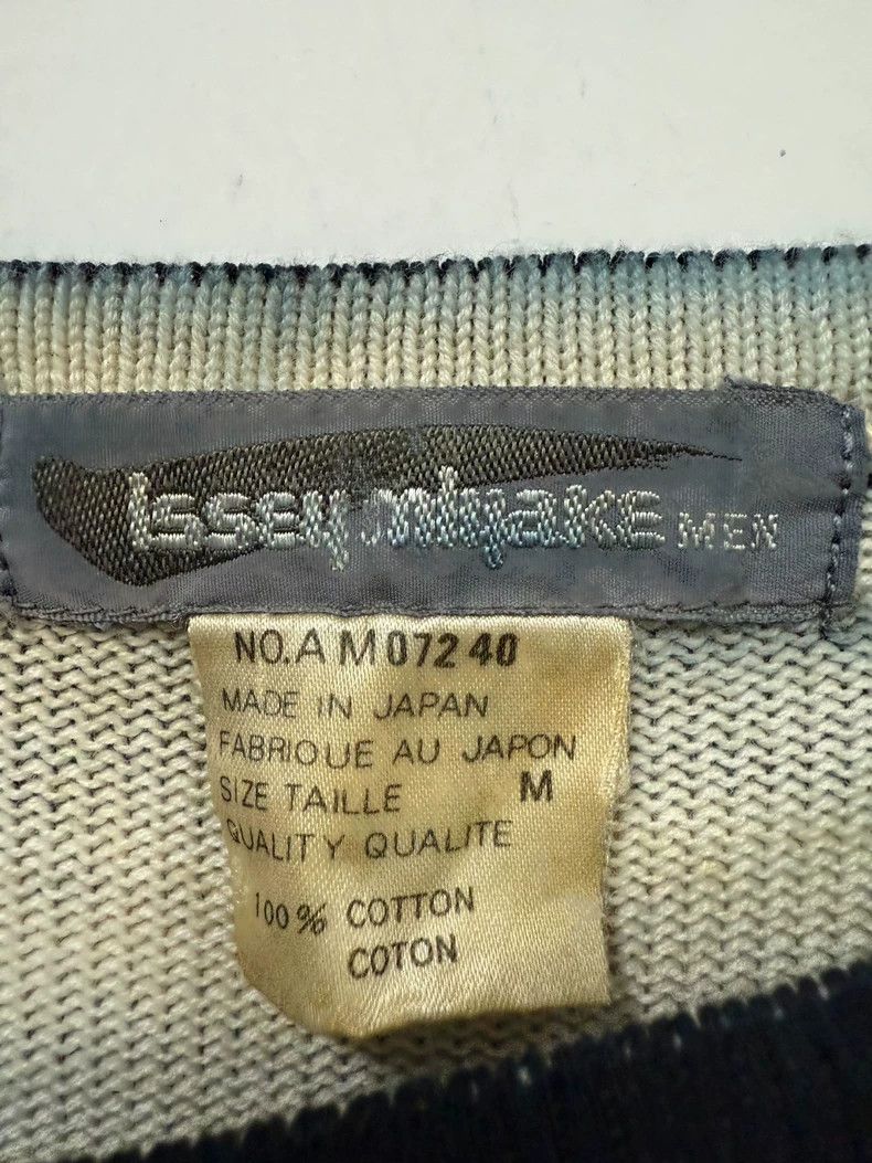 Issey Miyake Issey miyake 80S tie-dyed striped sweater 2504-Nextarrow Size US M / EU 48-50 / 2 - 9 Thumbnail