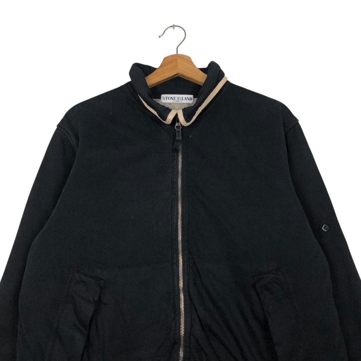Stone Island 🔥VINTAGE WOOL ZIPPER JACKET STONE ISLAND DOUBLE LAYER Size US XL / EU 56 / 4 - 5 Thumbnail