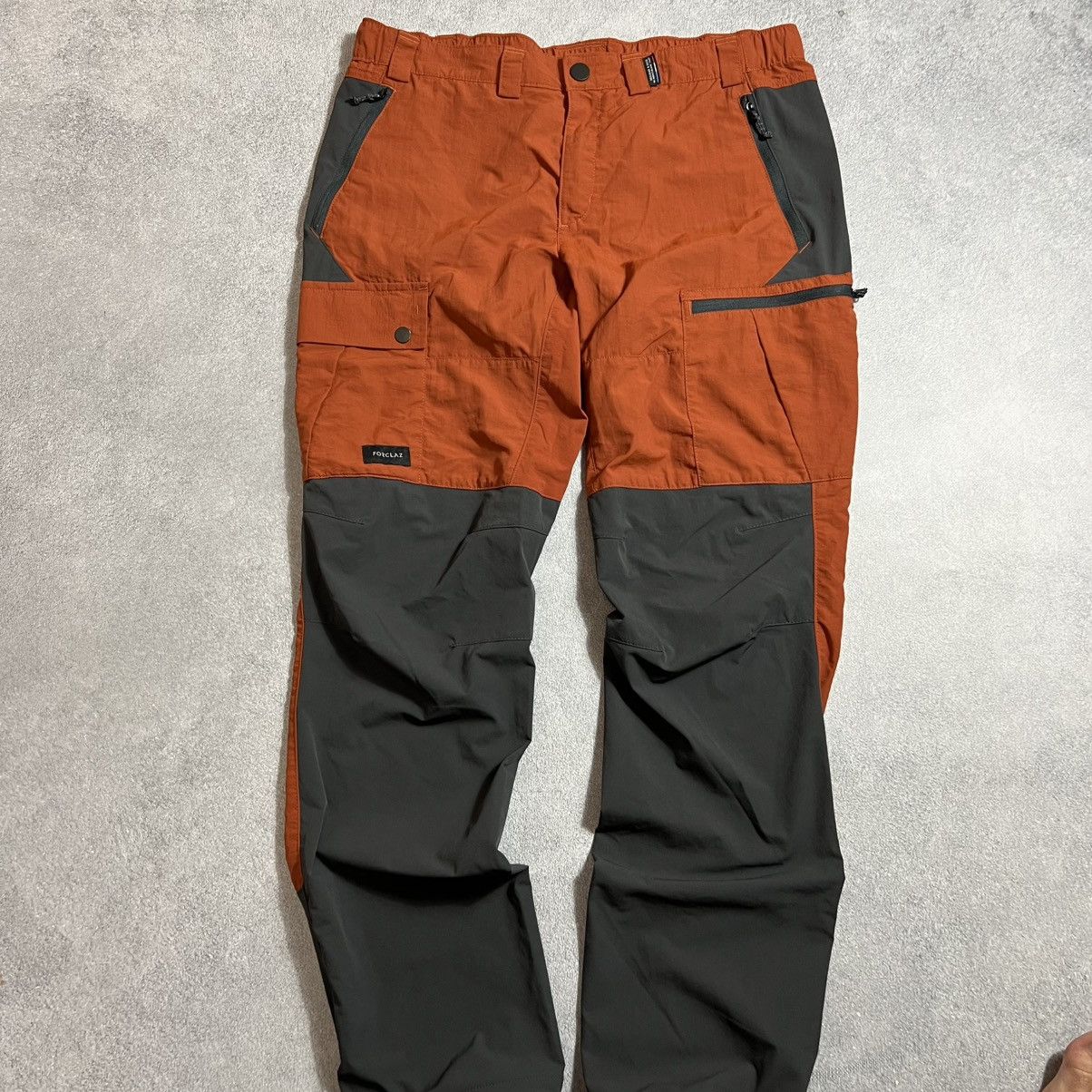 The North Face 🧡🖤 Forclaz MT500 Tech Pants – Orange/Black Size US 33 - 3 Thumbnail