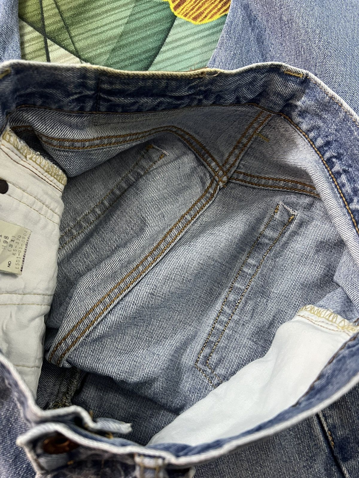 Edwin × If Six Was Nine × Japanese Brand Vintage Edwin 505X Selvedge Baggy Jeans Japan Size US 30 / EU 46 - 11 Thumbnail