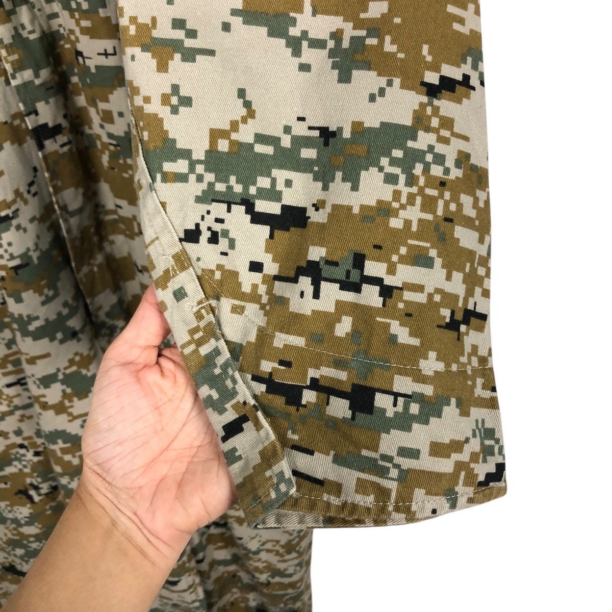Japanese Brand Camouflage Military Design Jumper Coverall Auto Bi Evolutio Size US 38 / EU 54 - 14 Thumbnail