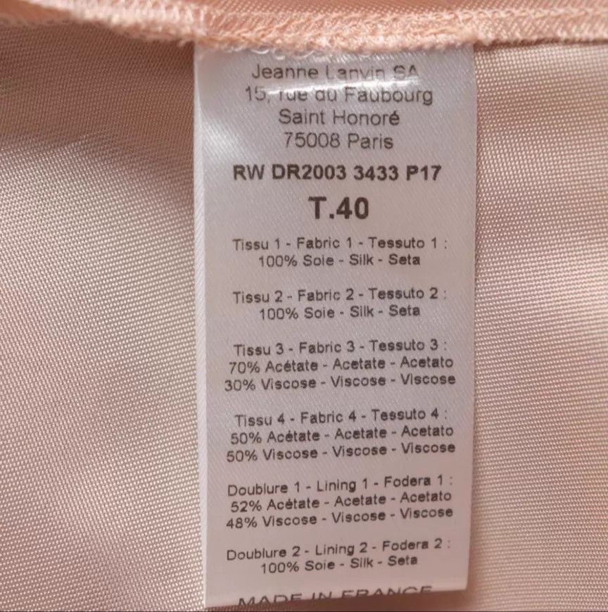 Lanvin Lanvin women's IT 40 dress Size S / US 4 / IT 40 - 3 Thumbnail