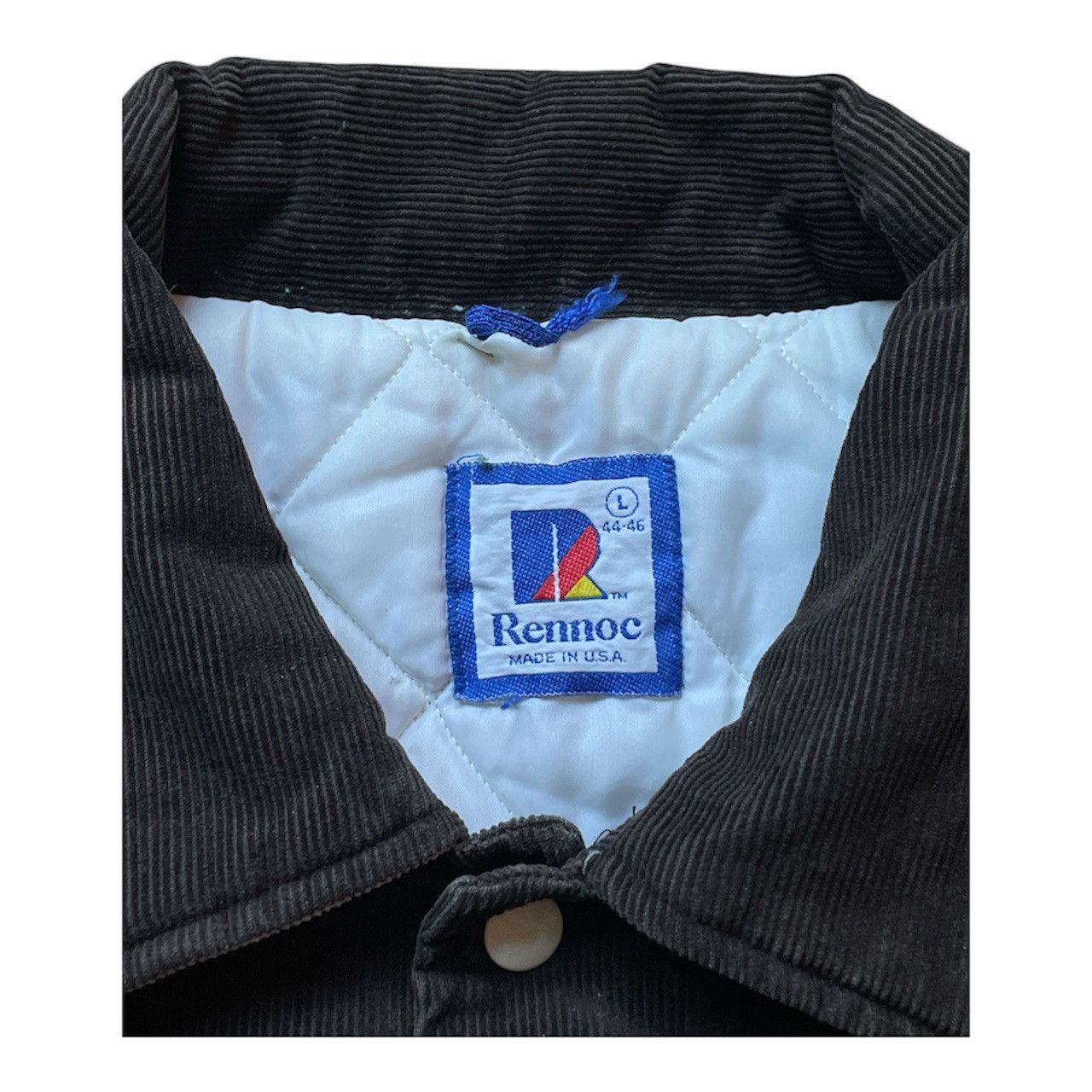 Rennoc × Vintage Genuine Vintage Corduroy Baseball Jacket Size US L / EU 52-54 / 3 - 2 Thumbnail