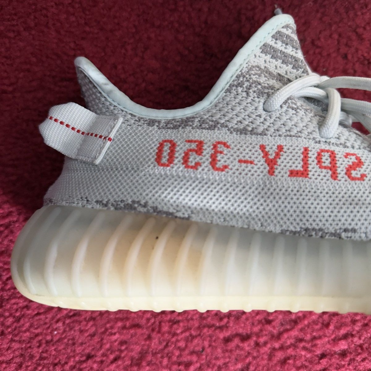 Yeezy Yeezy 350s V2 ( Blue Tint ) Size US 7 / EU 40 - 3 Thumbnail
