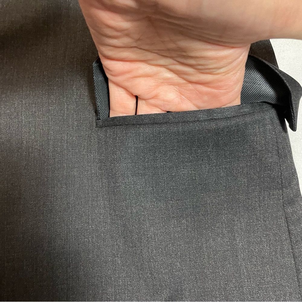 Brooks Brothers Brooks Brothers Wool Dark Grey Suit Jacket Size 42R Size 42R - 9 Thumbnail