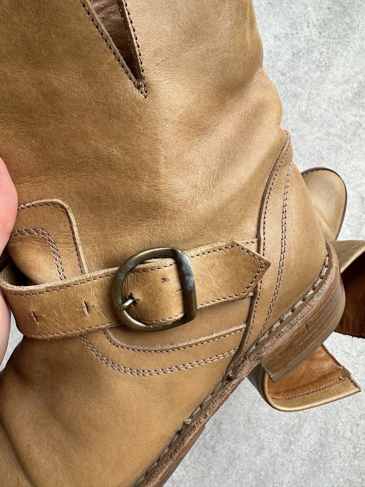 Fiorentini + Baker Fiorentini + Baker Eli Biker Moto Ankle Boots Leather 36 Size US 6 / IT 36 - 13 Thumbnail