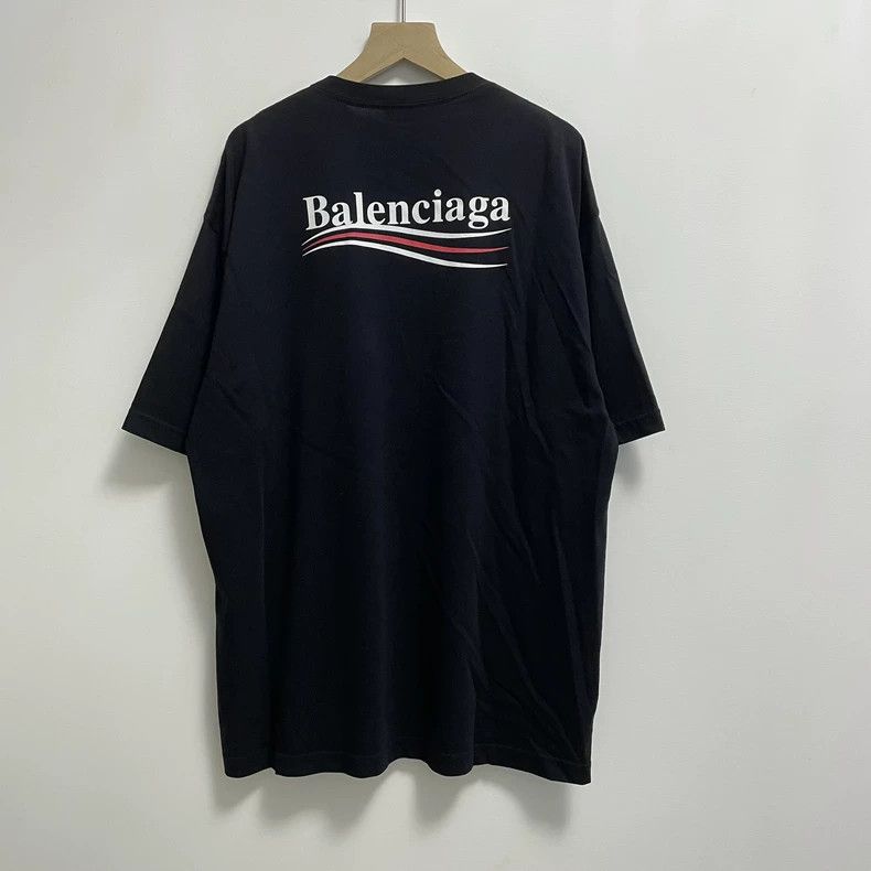 Balenciaga Balenciaga Black Coke Wave Short Sleeve Size US S / EU 44-46 / 1 - 2 Thumbnail