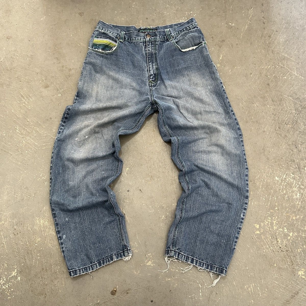 Vintage Crazy vintage y2k South Pole baggy wide jnco style jeans | Grailed