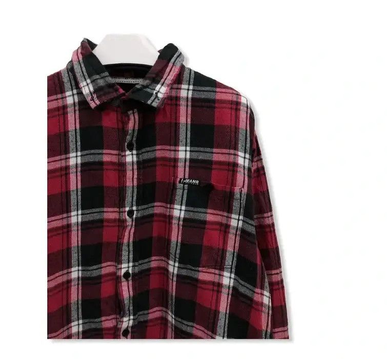 Flannel × Japanese Brand Japanese Brand I Jeans By Buffalo Flannel Shirt 👕 Size US L / EU 52-54 / 3 - 2 Thumbnail