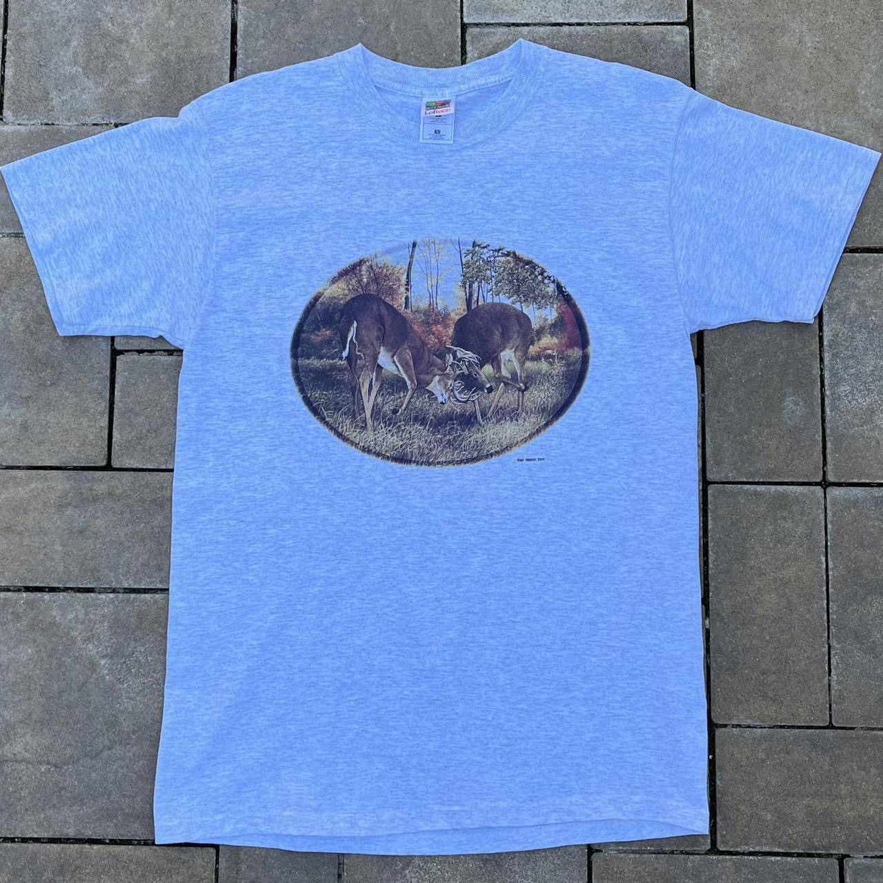 Vintage Vintage FOTL White Tail Deer Animal Nature Wildlife Tshirt Size US L / EU 52-54 / 3 - 1 Thumbnail